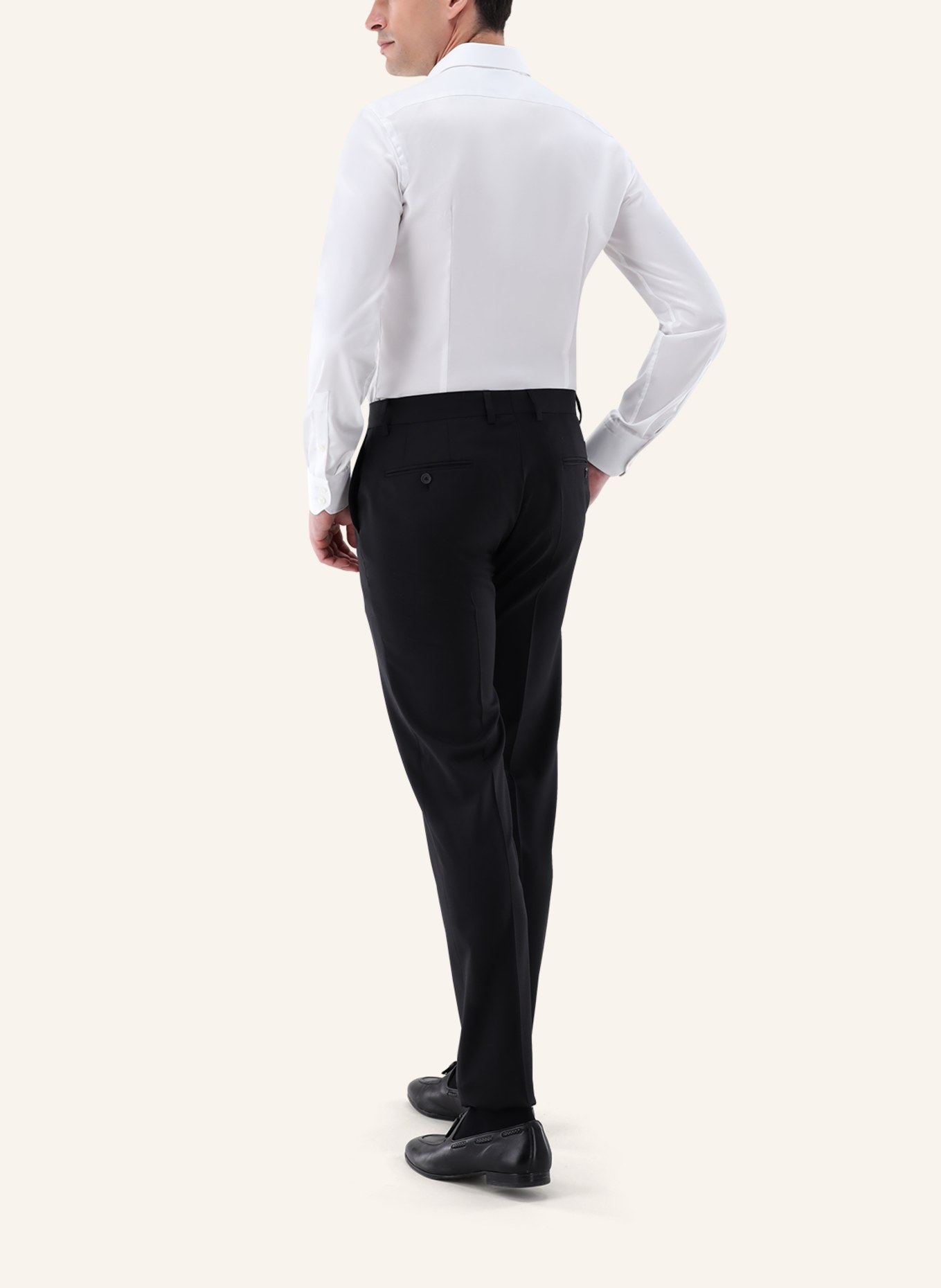 van Laack Hemd Slim Fit Langer Ärmel Kentkragen, Farbe: WEISS (Bild 2)