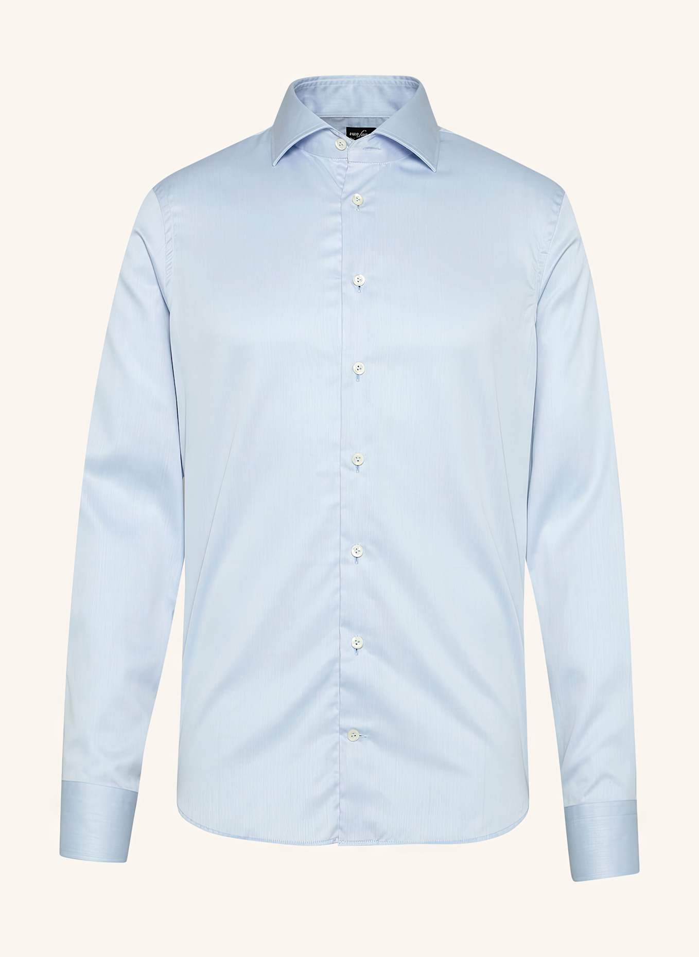 van Laack Hemd Slim Fit Langer Ärmel Haikragen, Farbe: BLAU (Bild 1)