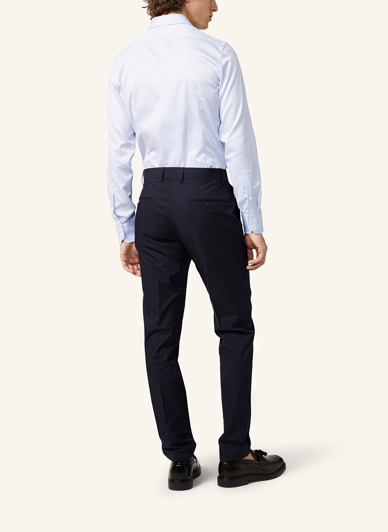 van Laack Hemd Slim Fit Langer Ärmel Haikragen, Farbe: BLAU (Bild 2)