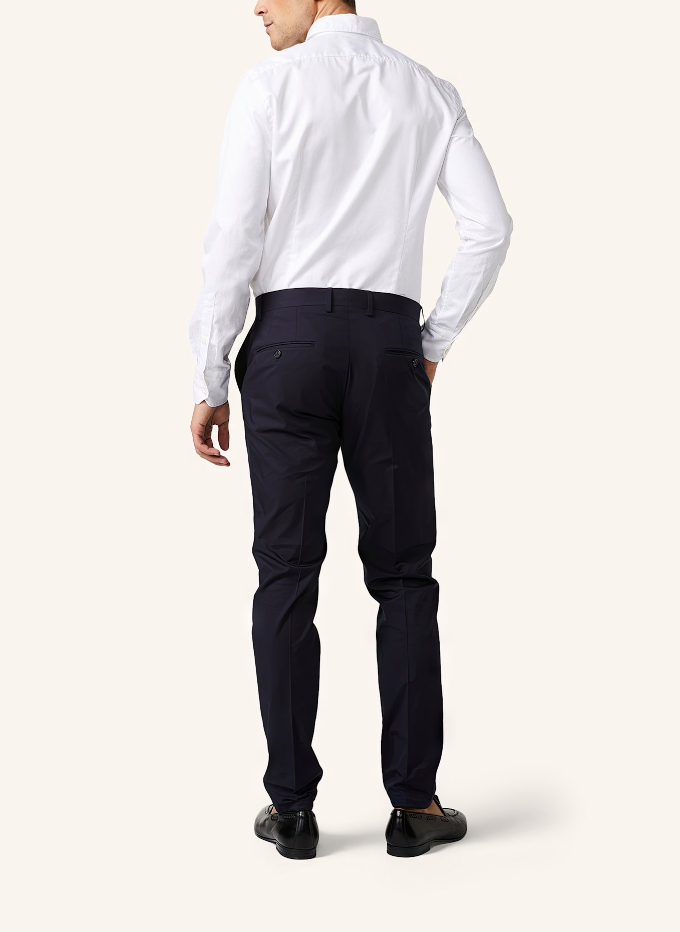 van Laack Hemd Slim Fit Langer Ärmel Haikragen, Farbe: WEISS (Bild 2)