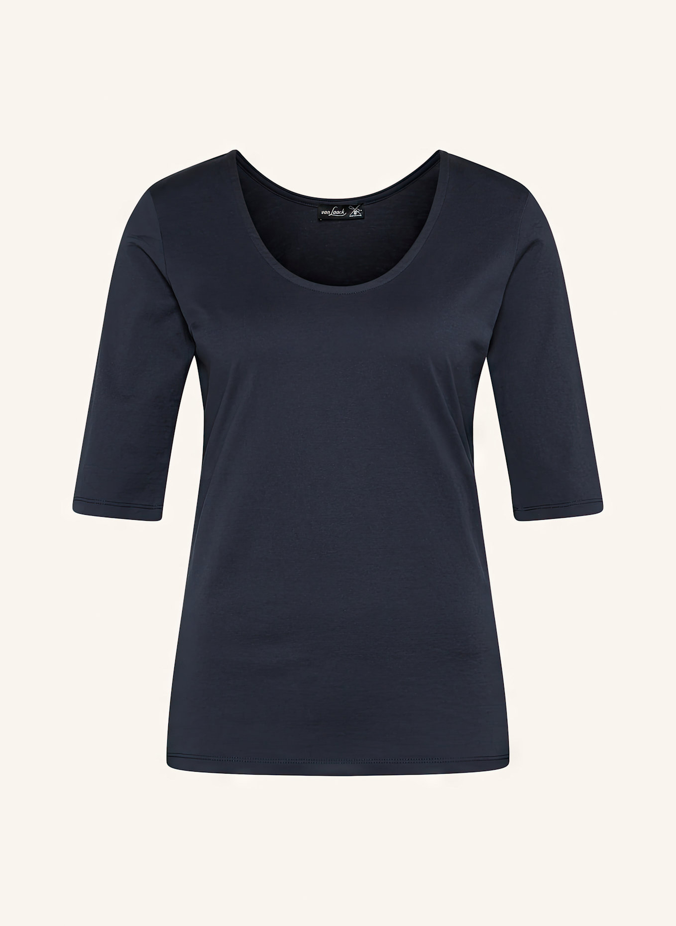 van Laack T-Shirt Modern Fit: DUNKELBLAU