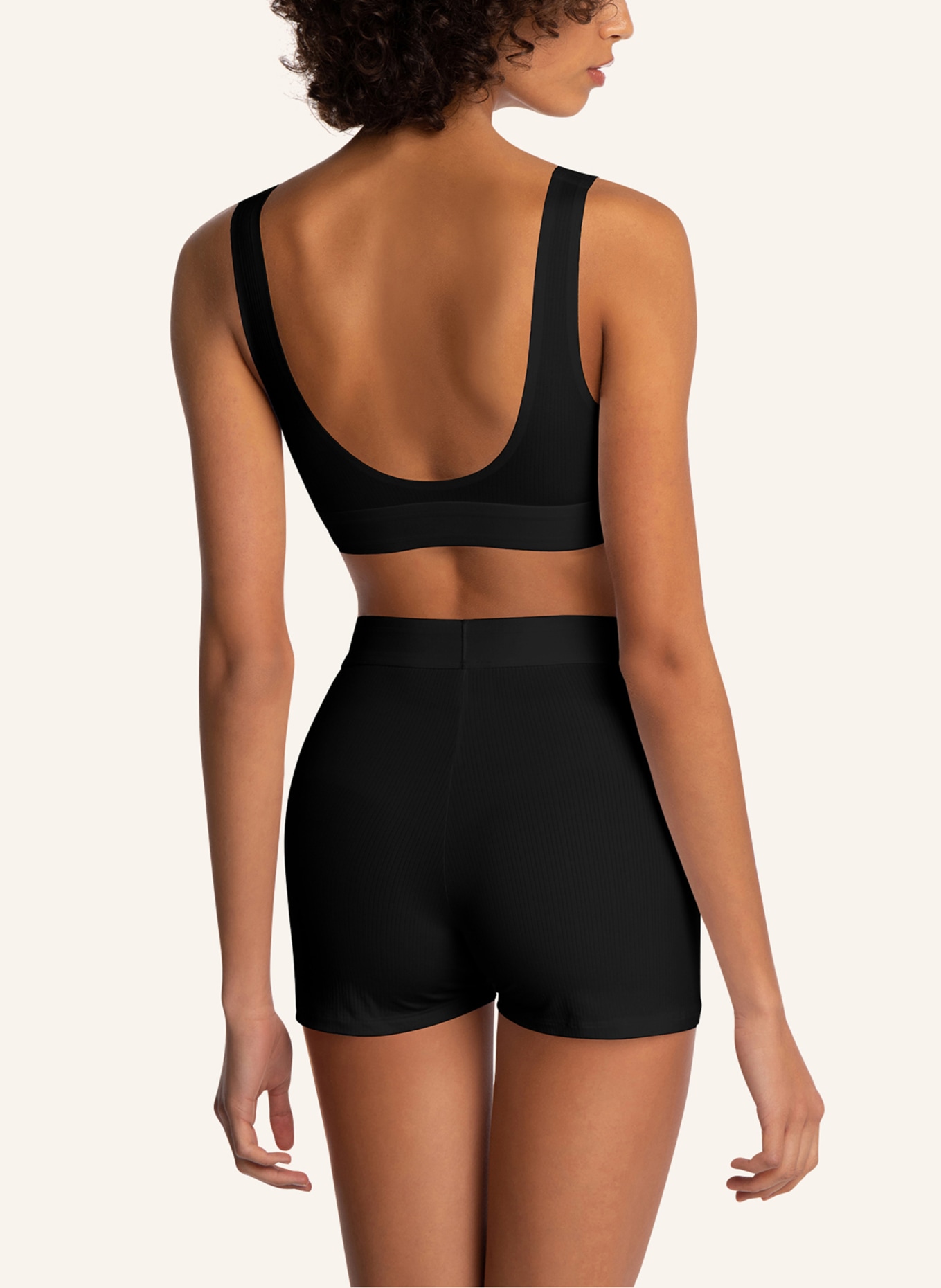 Wolford Biker Shorts BEAUTY COTTON: SCHWARZ