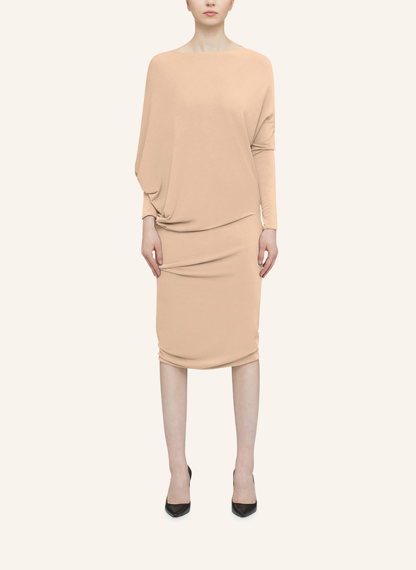 Wolford Kleid CREPE JERSEY, Farbe: BEIGE (Bild 3)