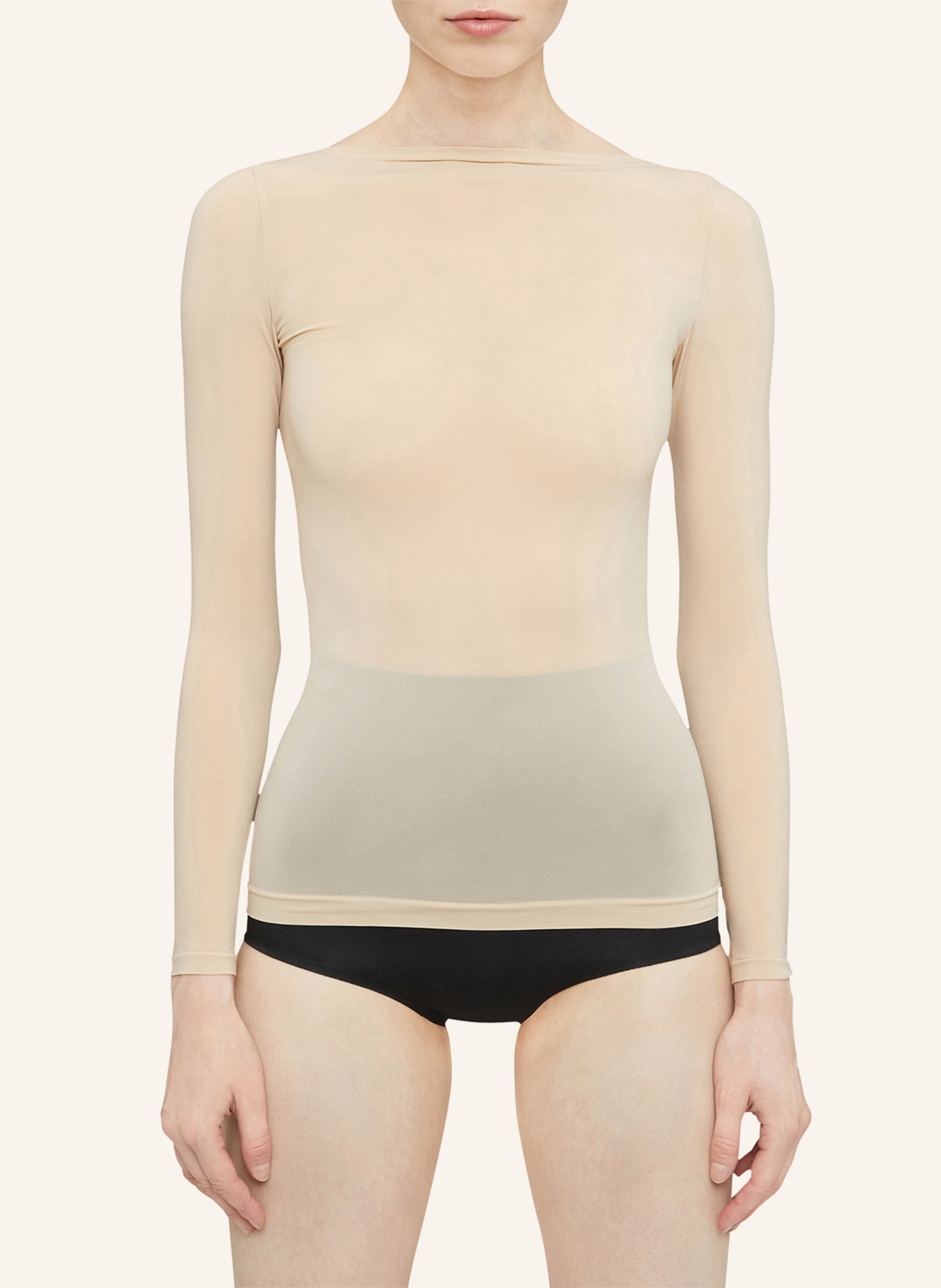 Wolford Top BUENOS AIRES, Farbe: BEIGE (Bild 3)