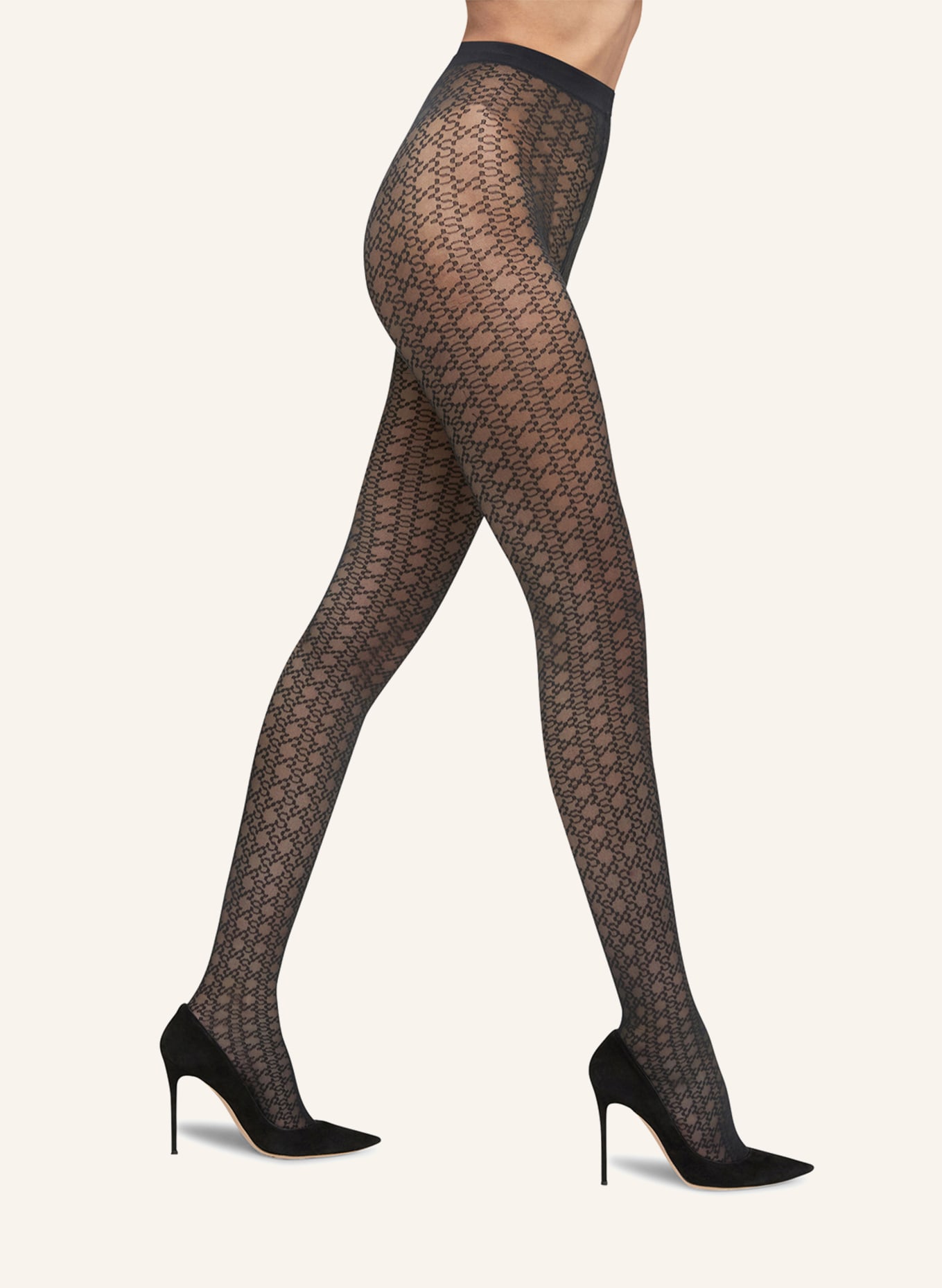 Wolford Strumpfhose WOLFORD X JONATHAN SIMKHAI INTRICATE SHEER PATTERN 20 DEN (Bild 4)