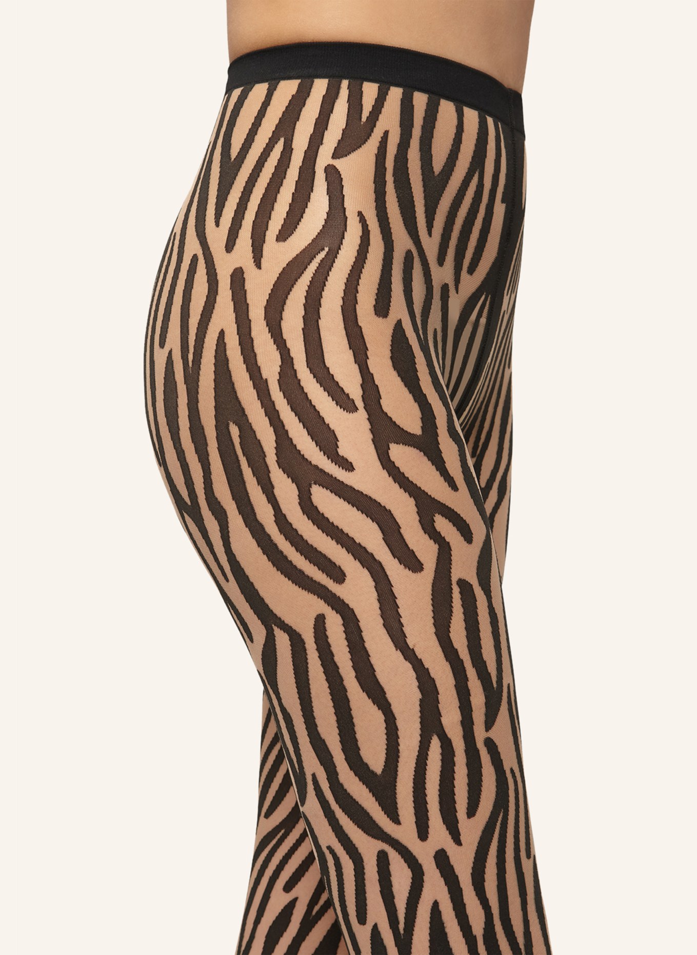 Wolford Strumpfhose WILDERNESS 20 DEN, Farbe: NUDE (Bild 2)
