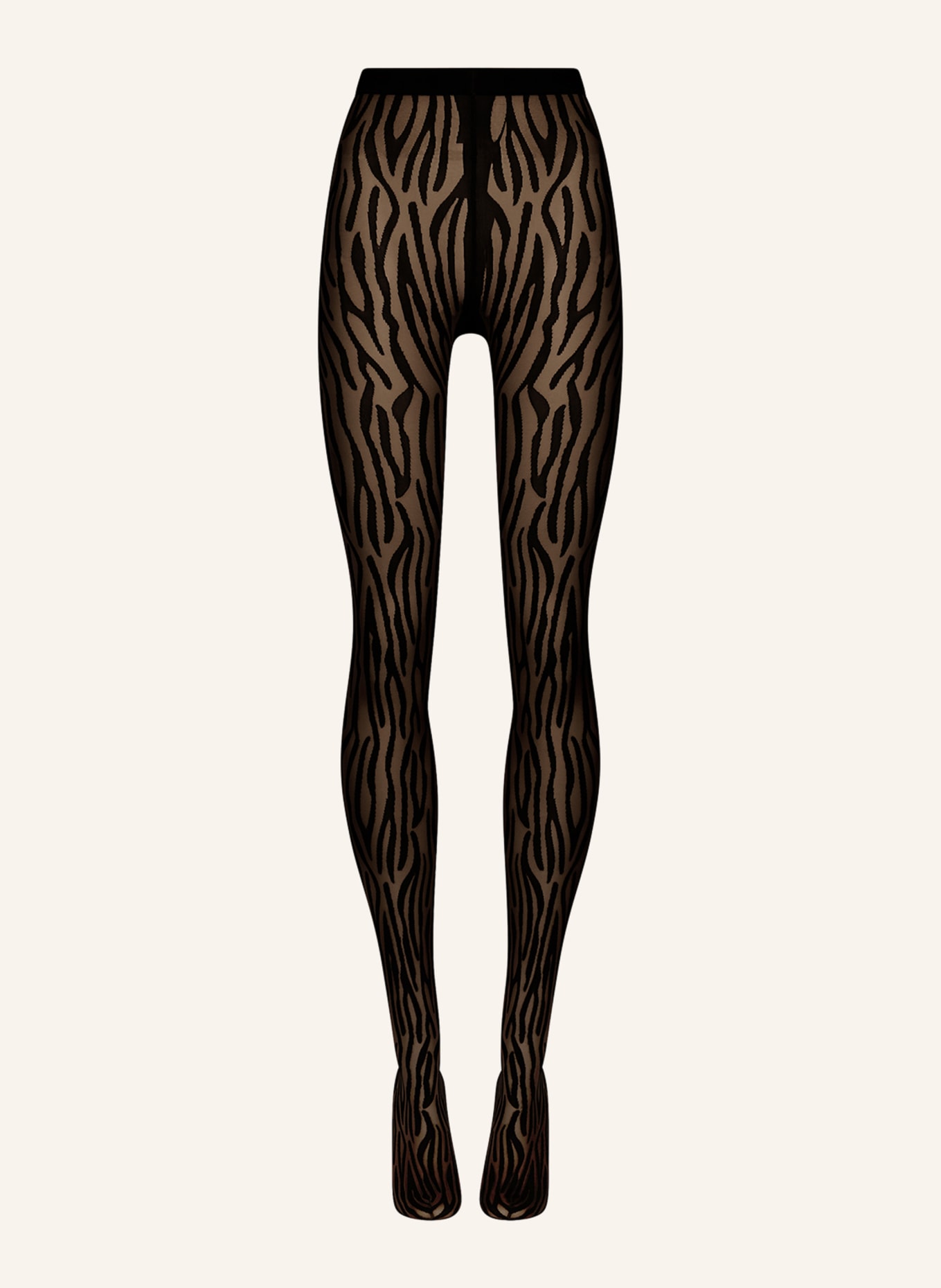 Wolford Strumpfhose WILDERNESS TIGHTS: SCHWARZ