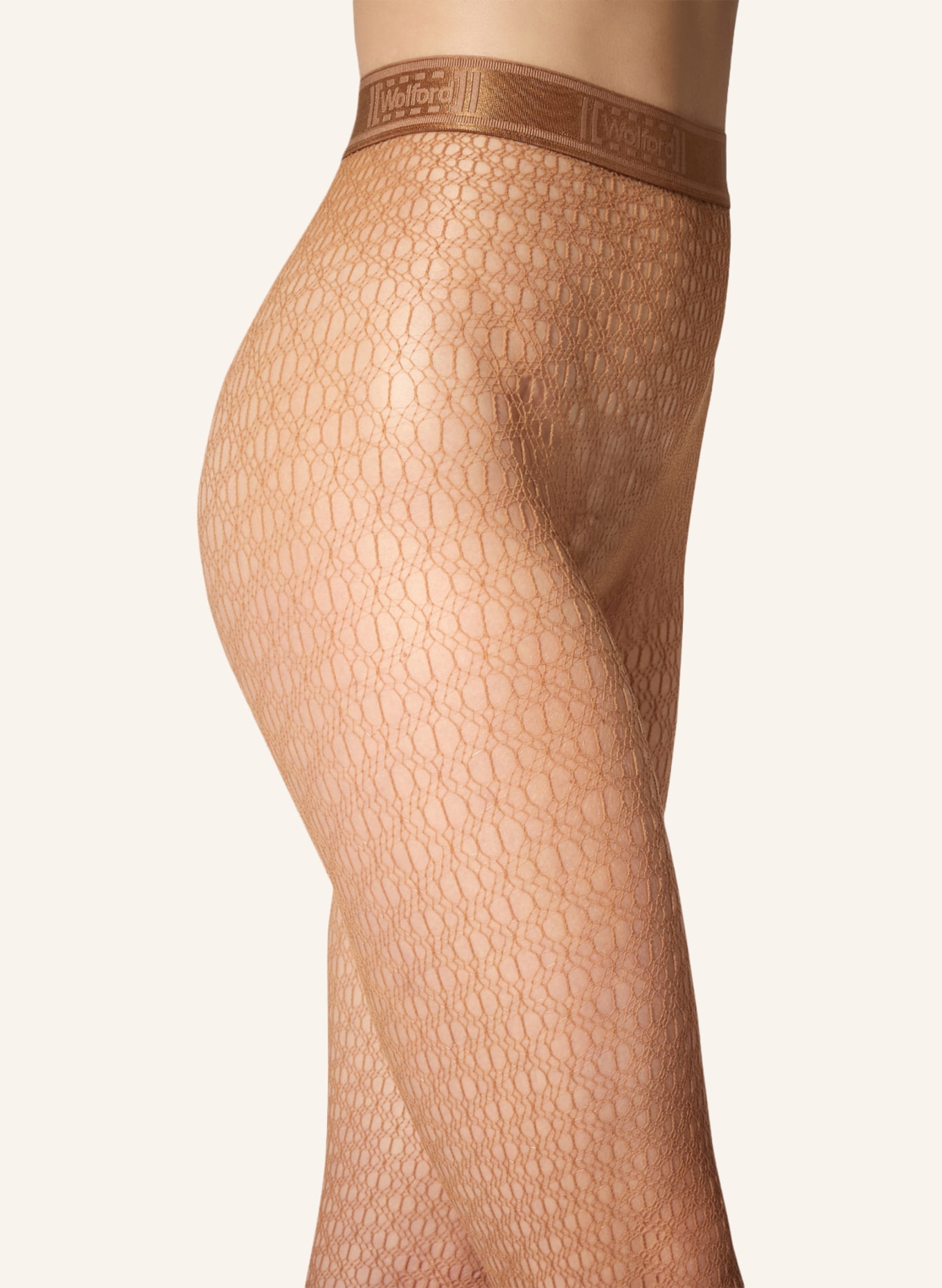 Wolford Strumpfhose FINE NET, Farbe: NUDE (Bild 2)