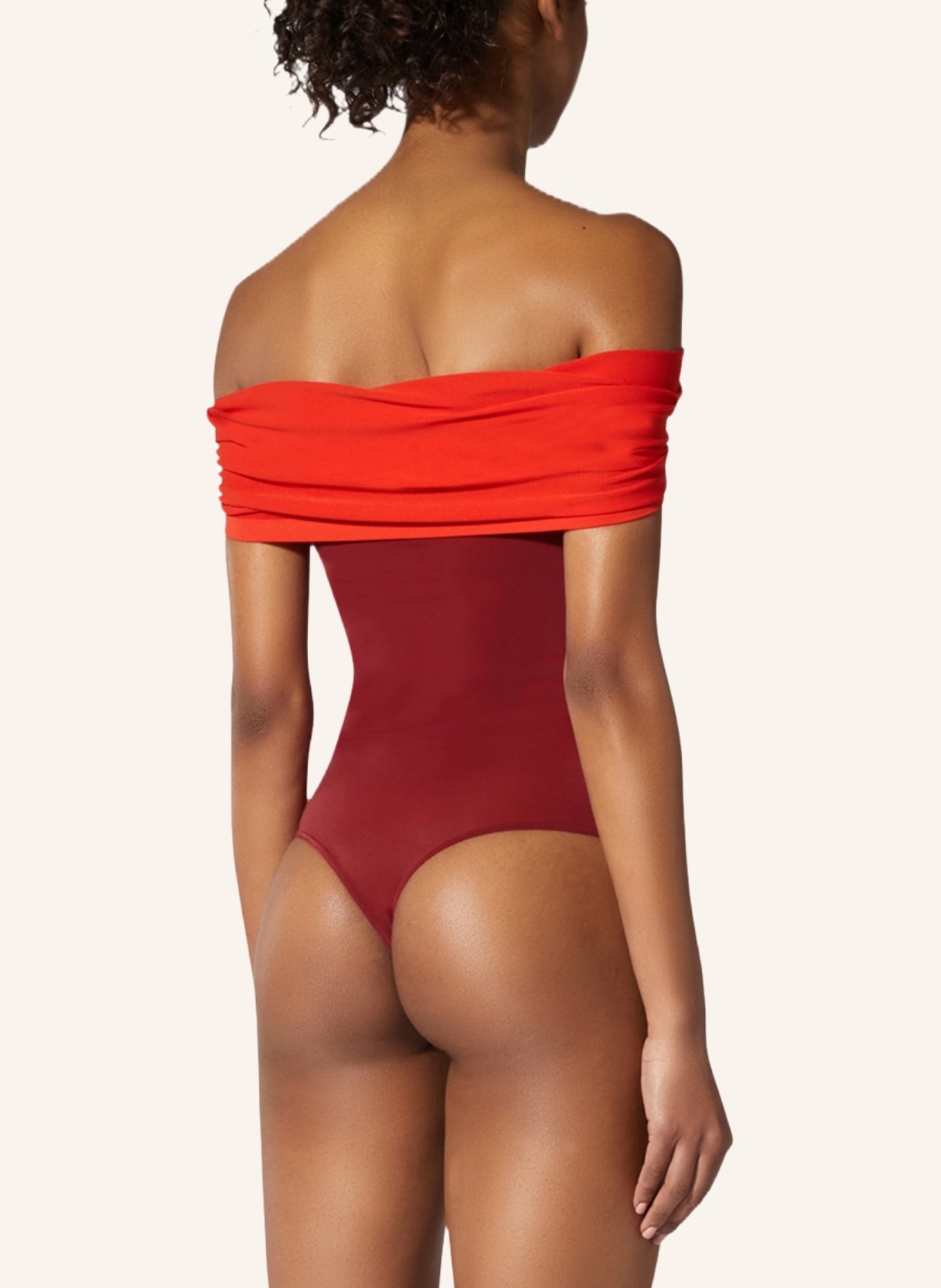 Wolford String-Body SHEER FATAL, Farbe: ROT (Bild 3)