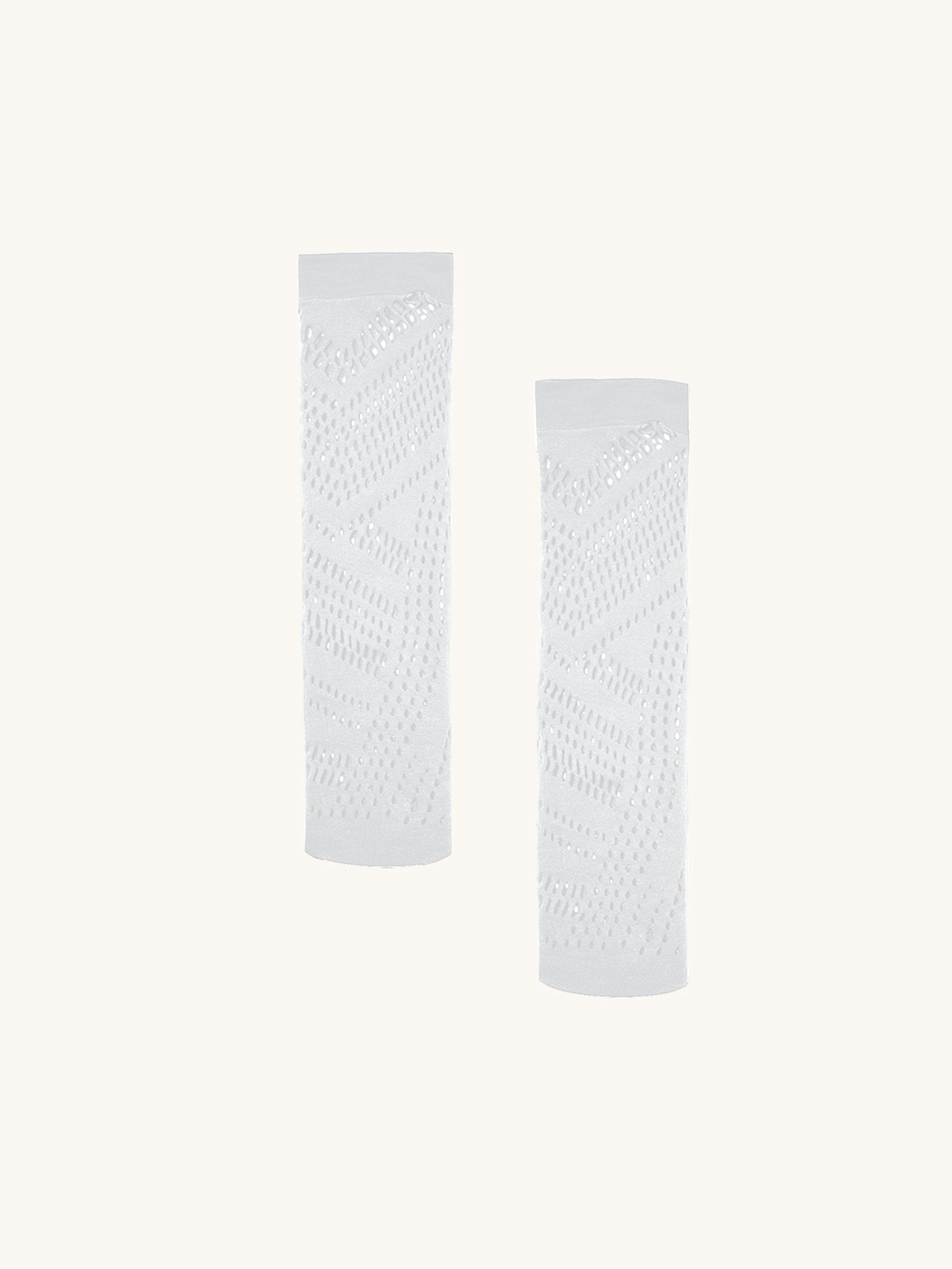 Wolford Kniestrumpf ORGANIC NET KNEE-HIGHS: HELLBLAU