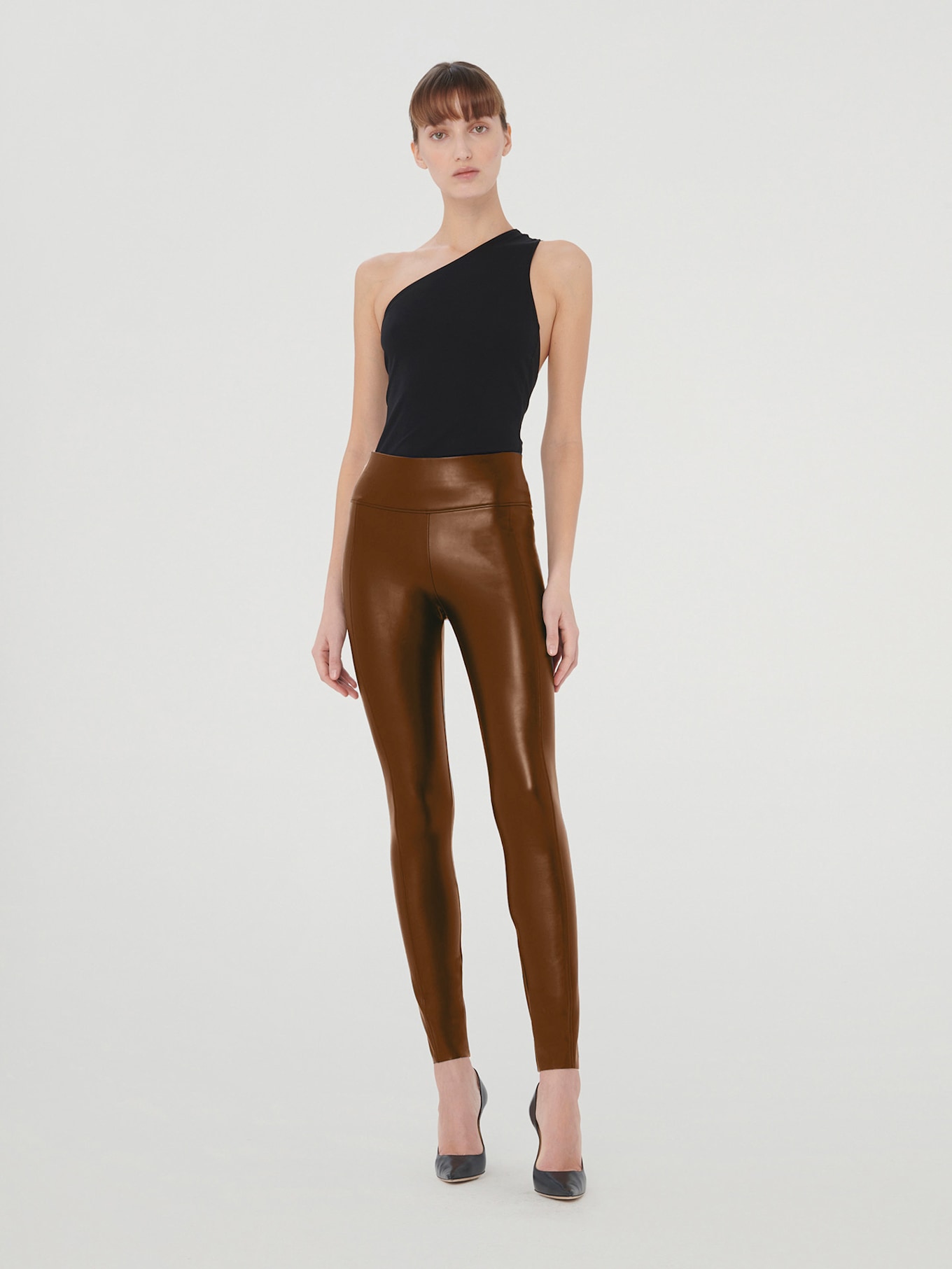Wolford Leggings EDIE mit Shaping-Effekt: COGNAC