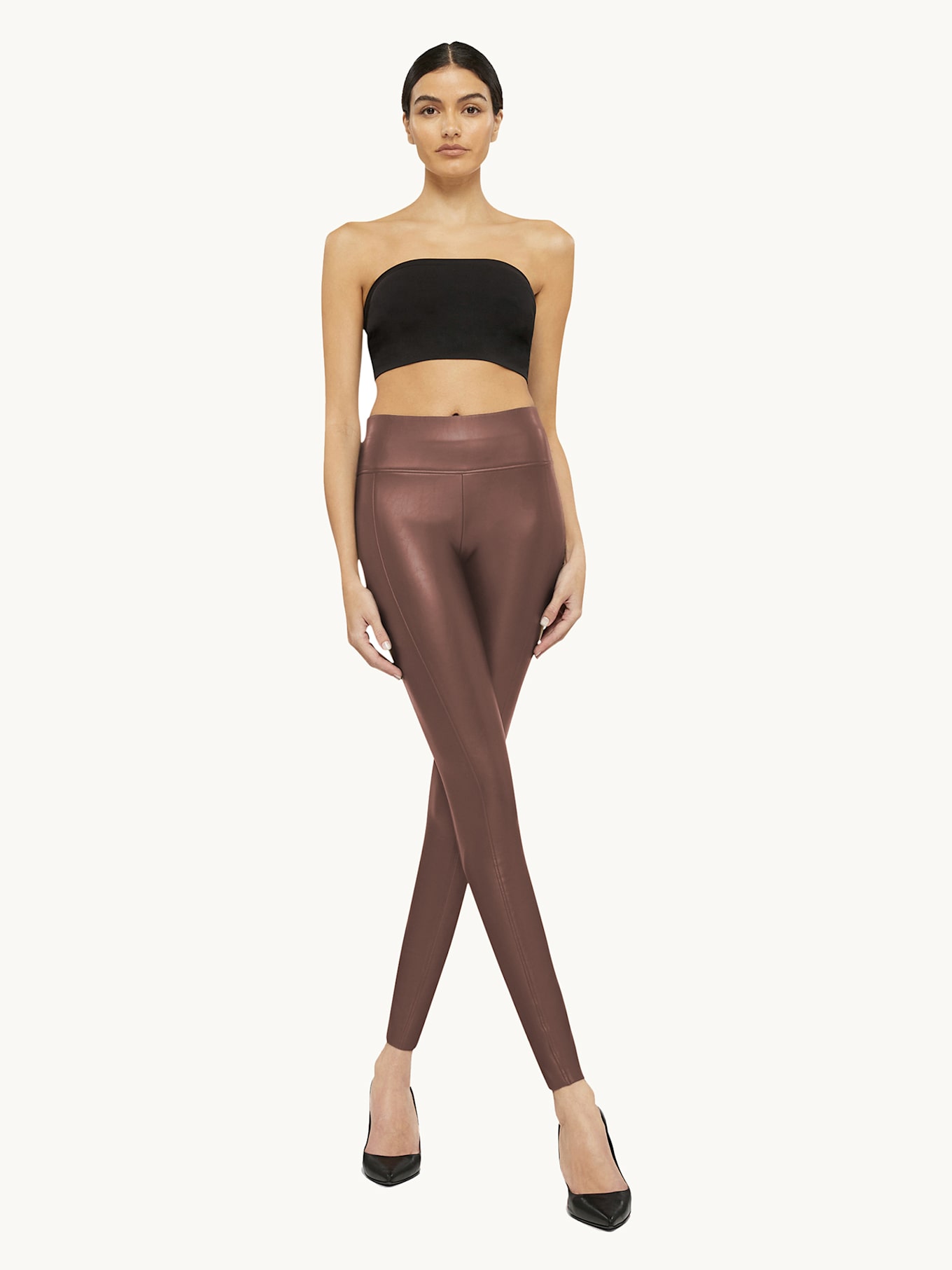 Wolford Leggings EDIE mit Shaping-Effekt: BRAUN