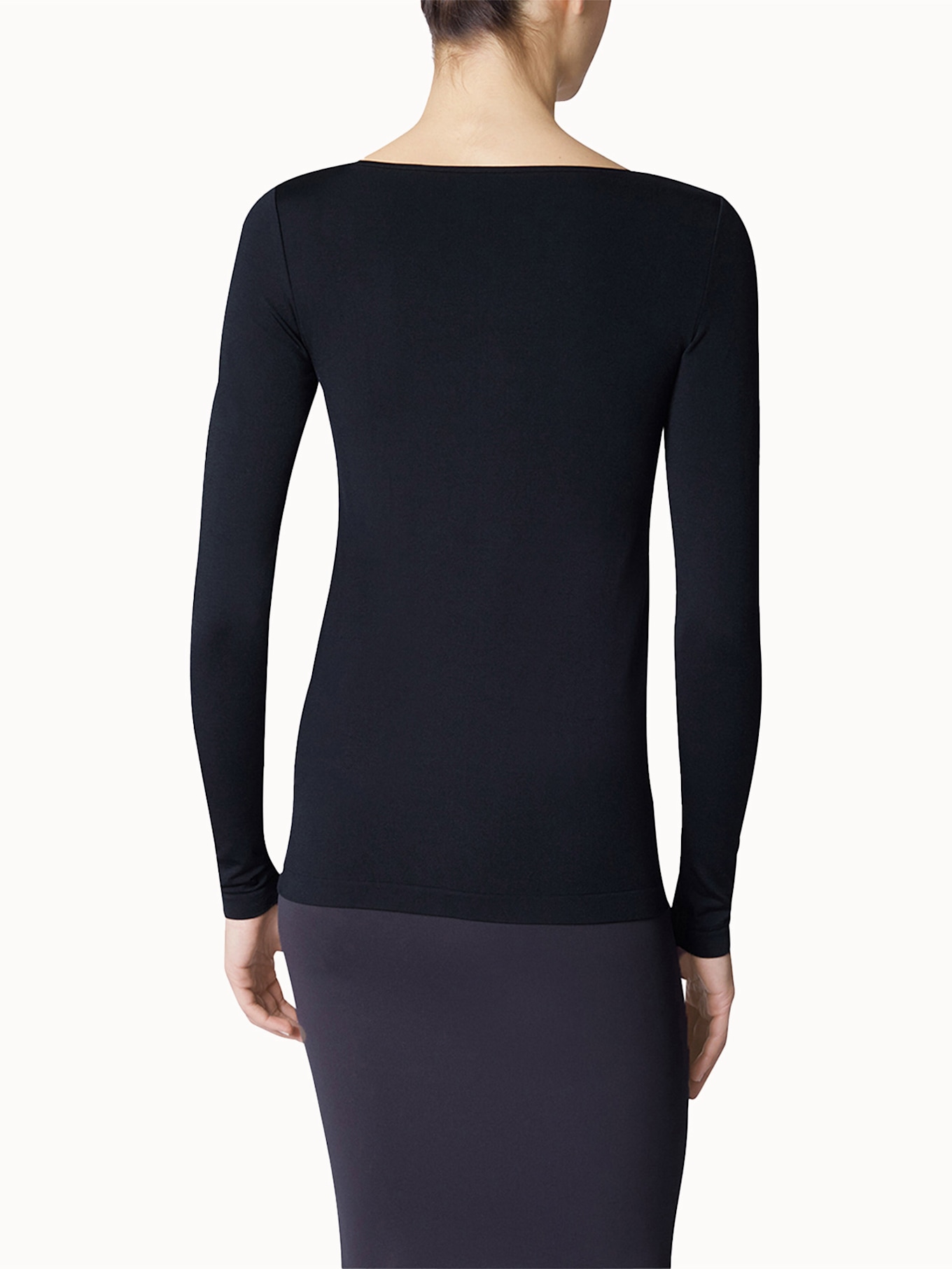 Wolford Pullover LUXE PULLOVER: SCHWARZ
