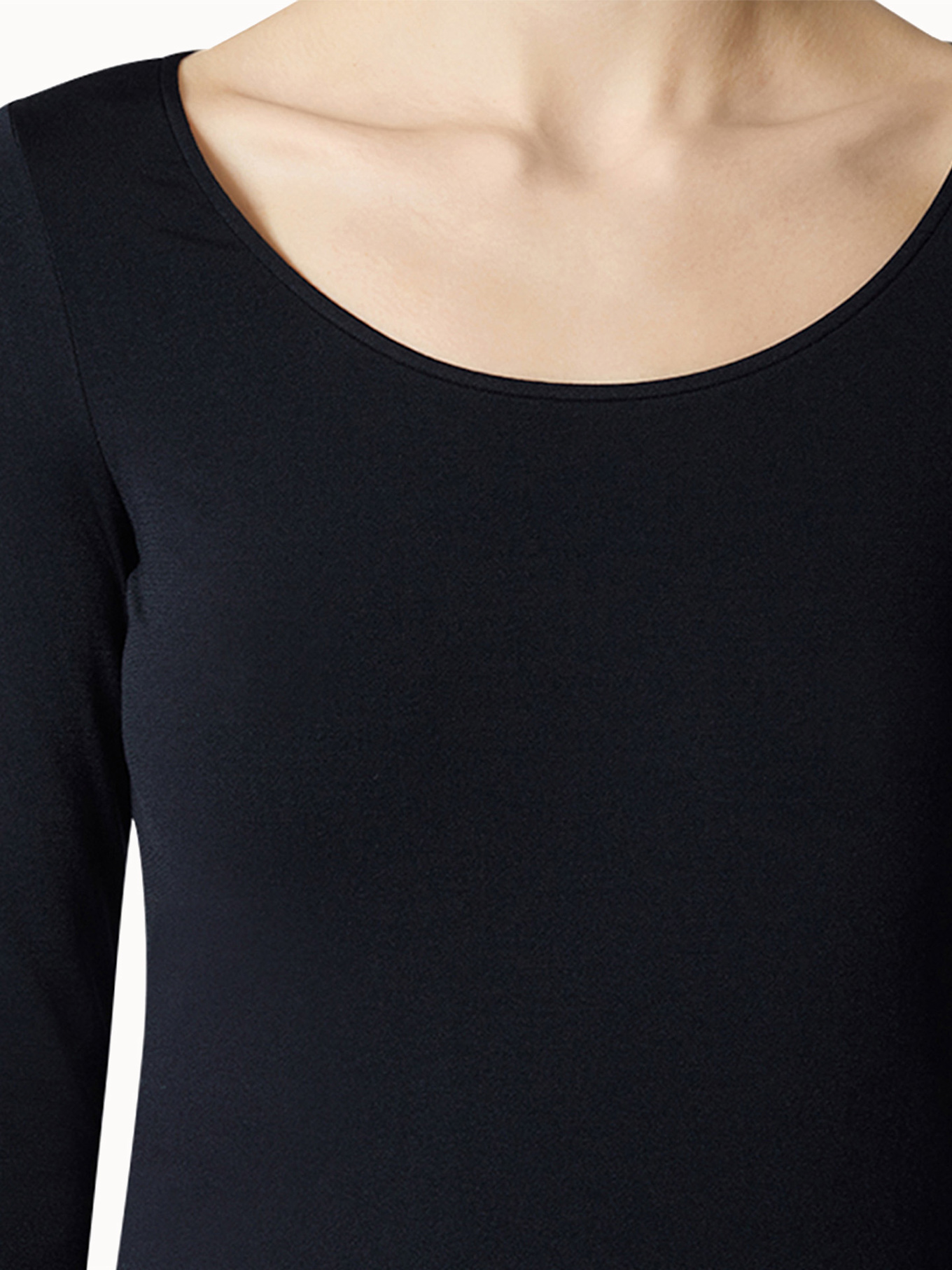 Wolford Pullover LUXE PULLOVER: SCHWARZ