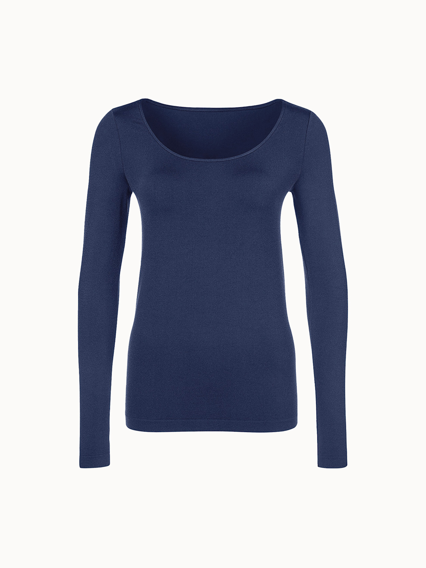 Wolford Pullover LUXE PULLOVER: DUNKELBLAU