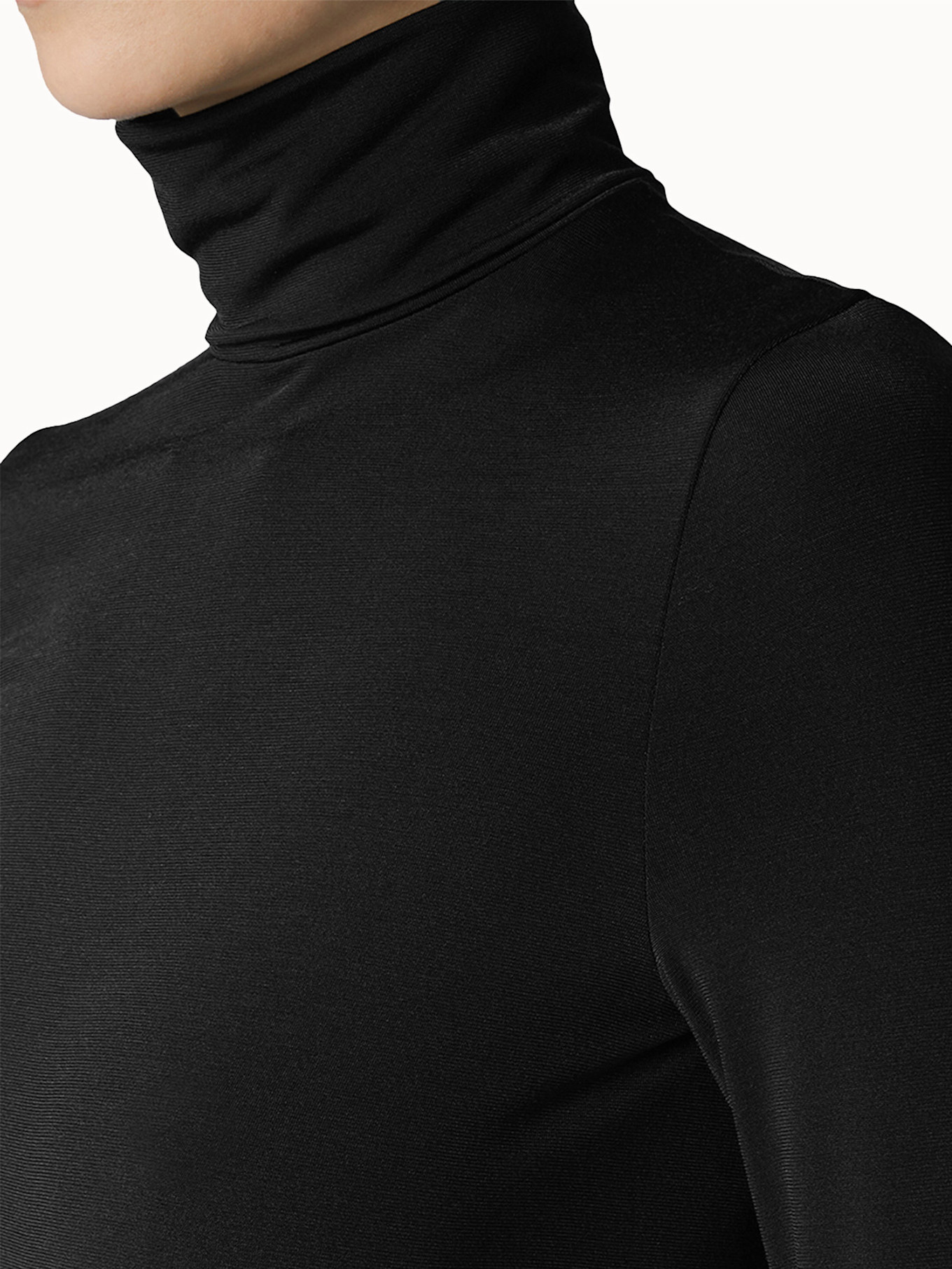 Wolford Pullover LUXE PULLOVER: SCHWARZ