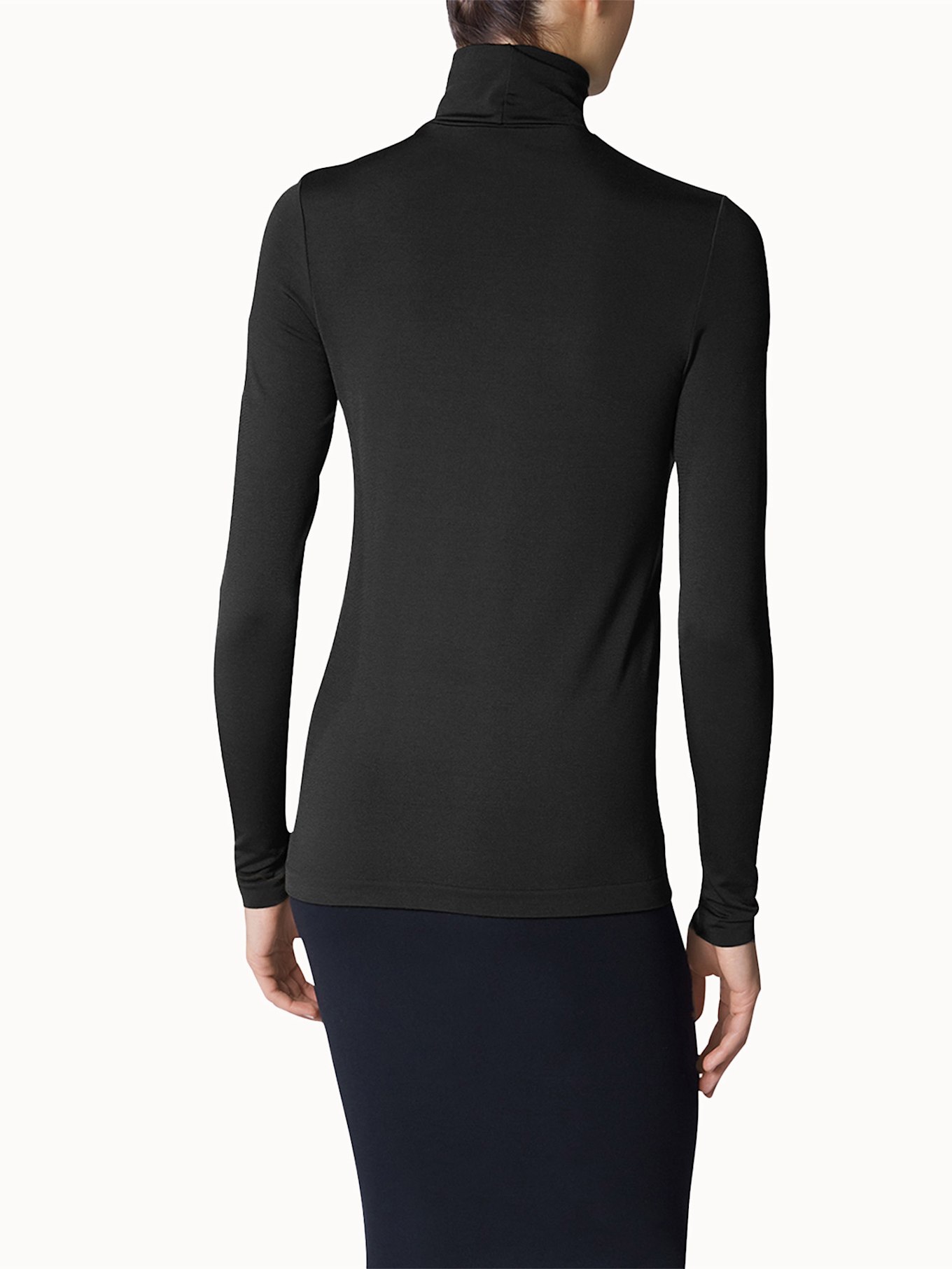 Wolford Pullover LUXE PULLOVER: SCHWARZ