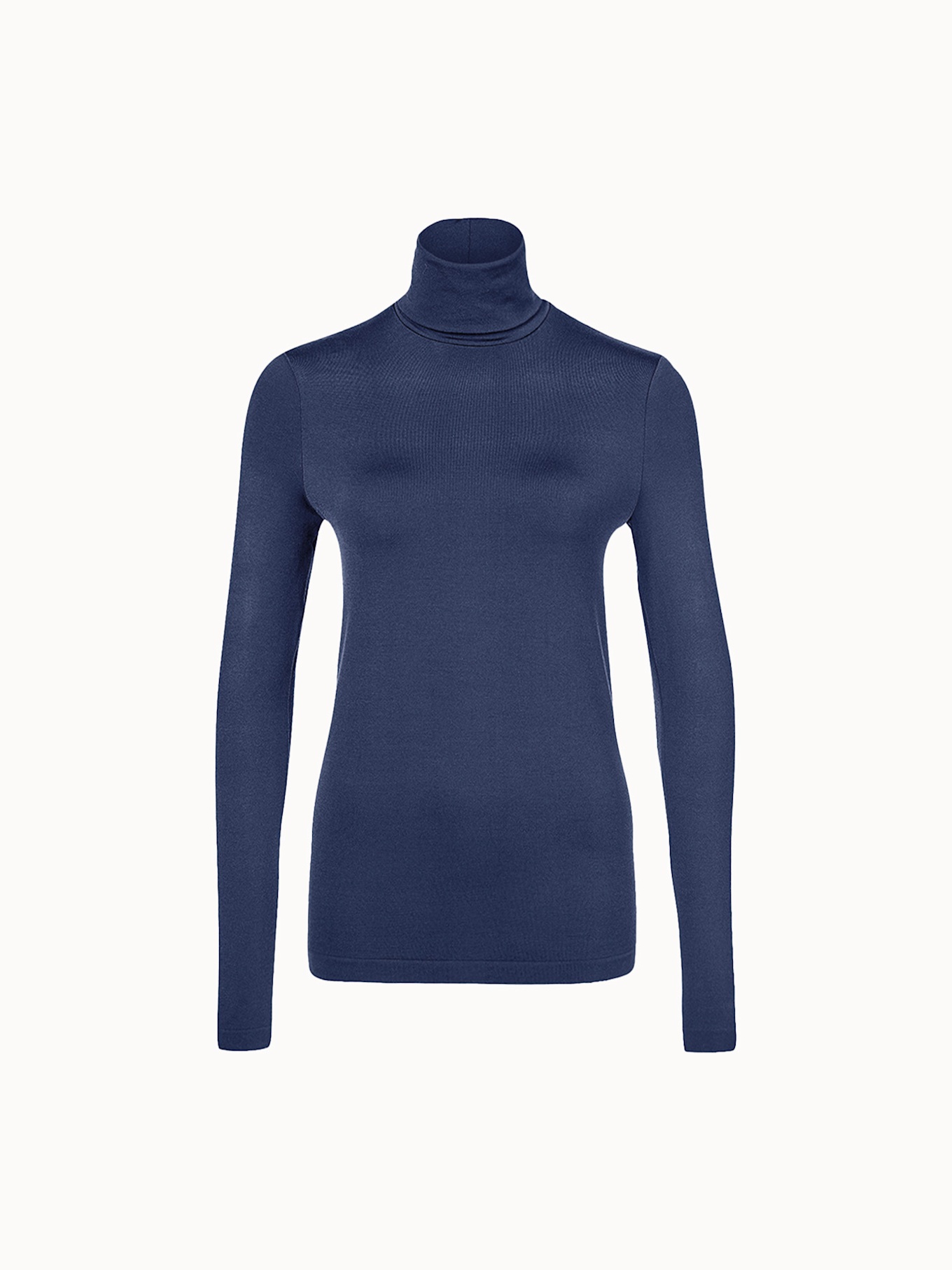 Wolford Pullover LUXE PULLOVER: DUNKELBLAU