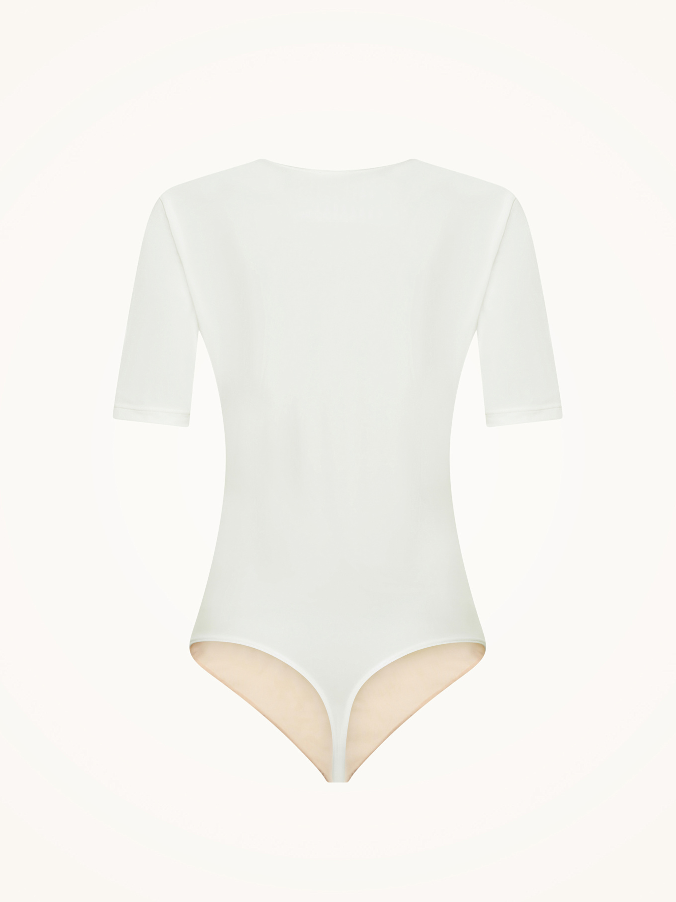 Wolford Wolford Body Deep V String Body: WEISS