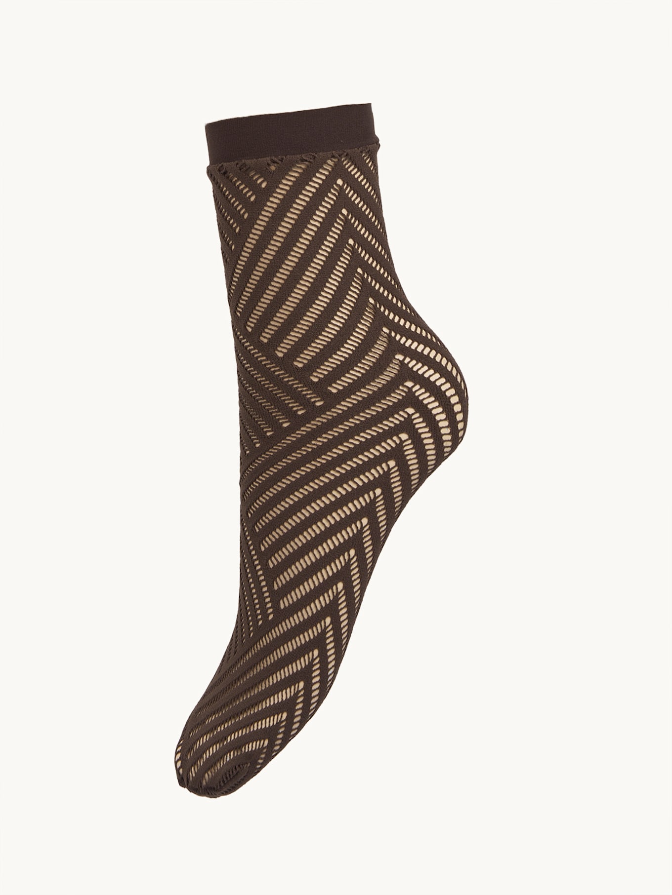 Wolford Socken NET SOCKS: BRAUN