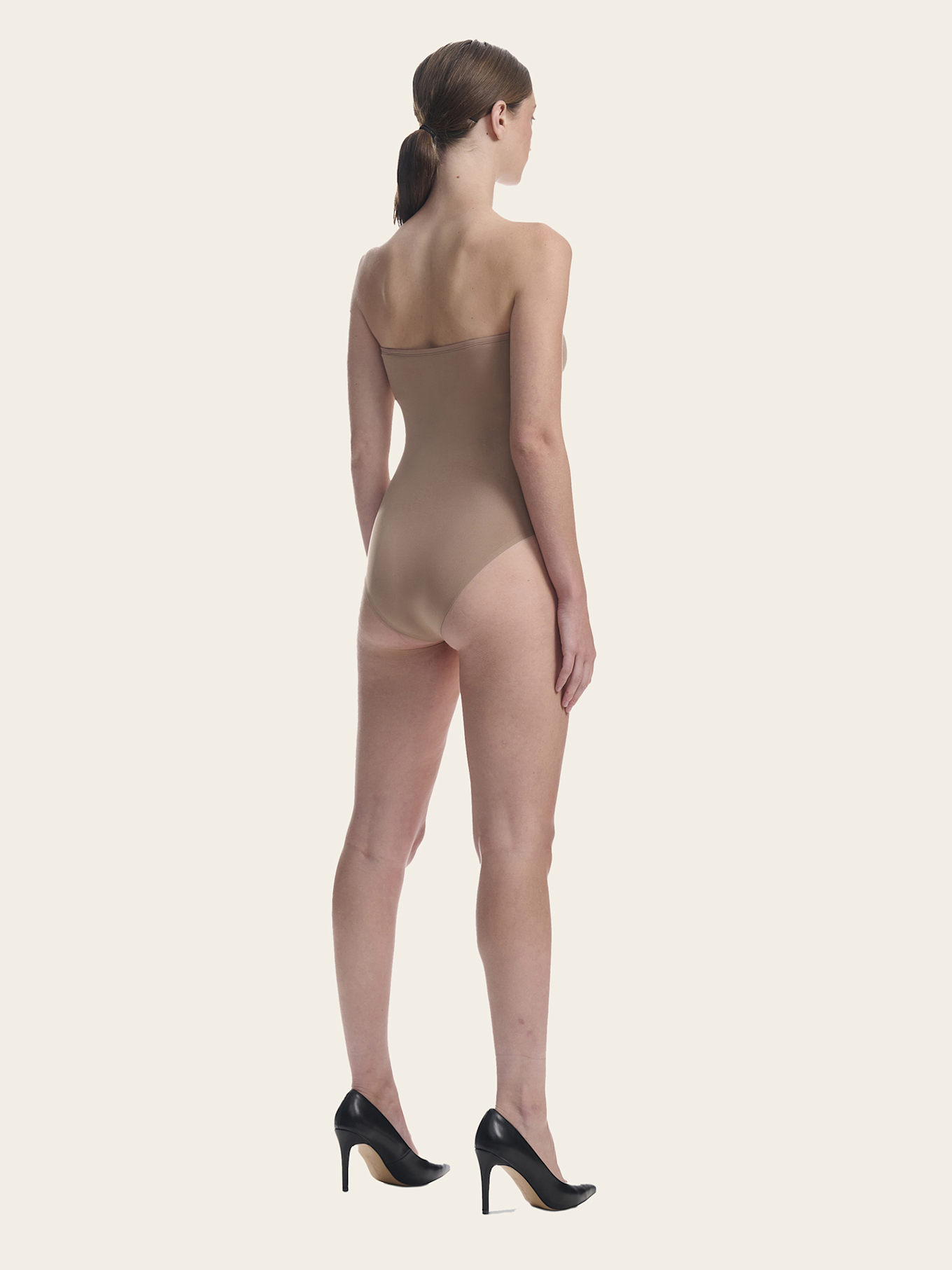 Wolford Wolford Body Individual Seamless Bodysuit: CAMEL