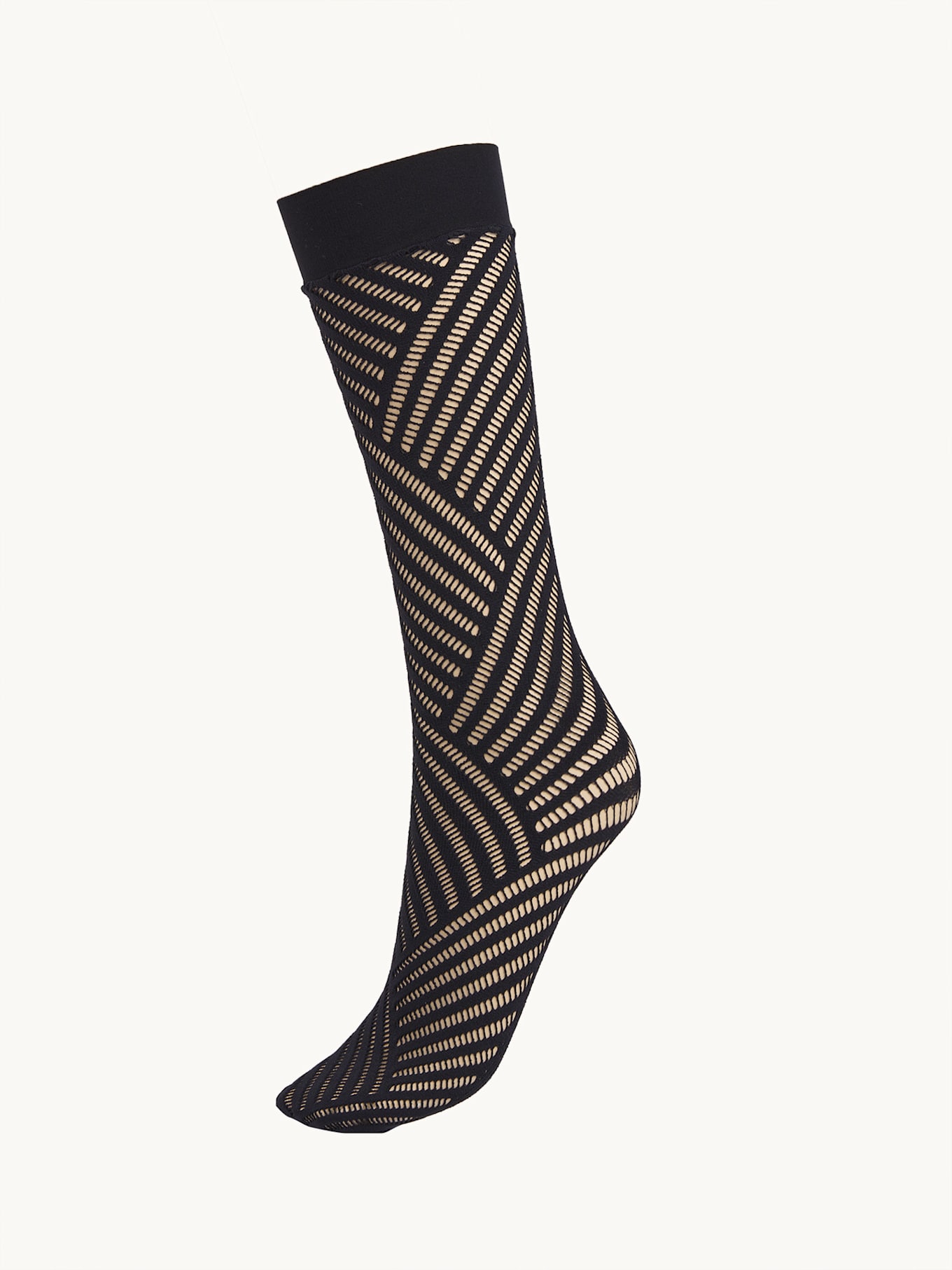 Wolford Kniestrumpf NET KNEE-HIGHS: SCHWARZ