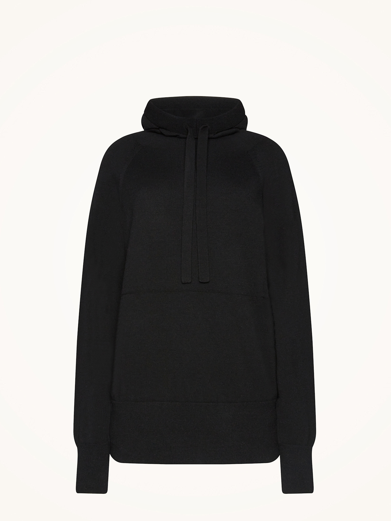 Wolford Wolford Hoodie Knit Sweats Top Long Sleeves: SCHWARZ