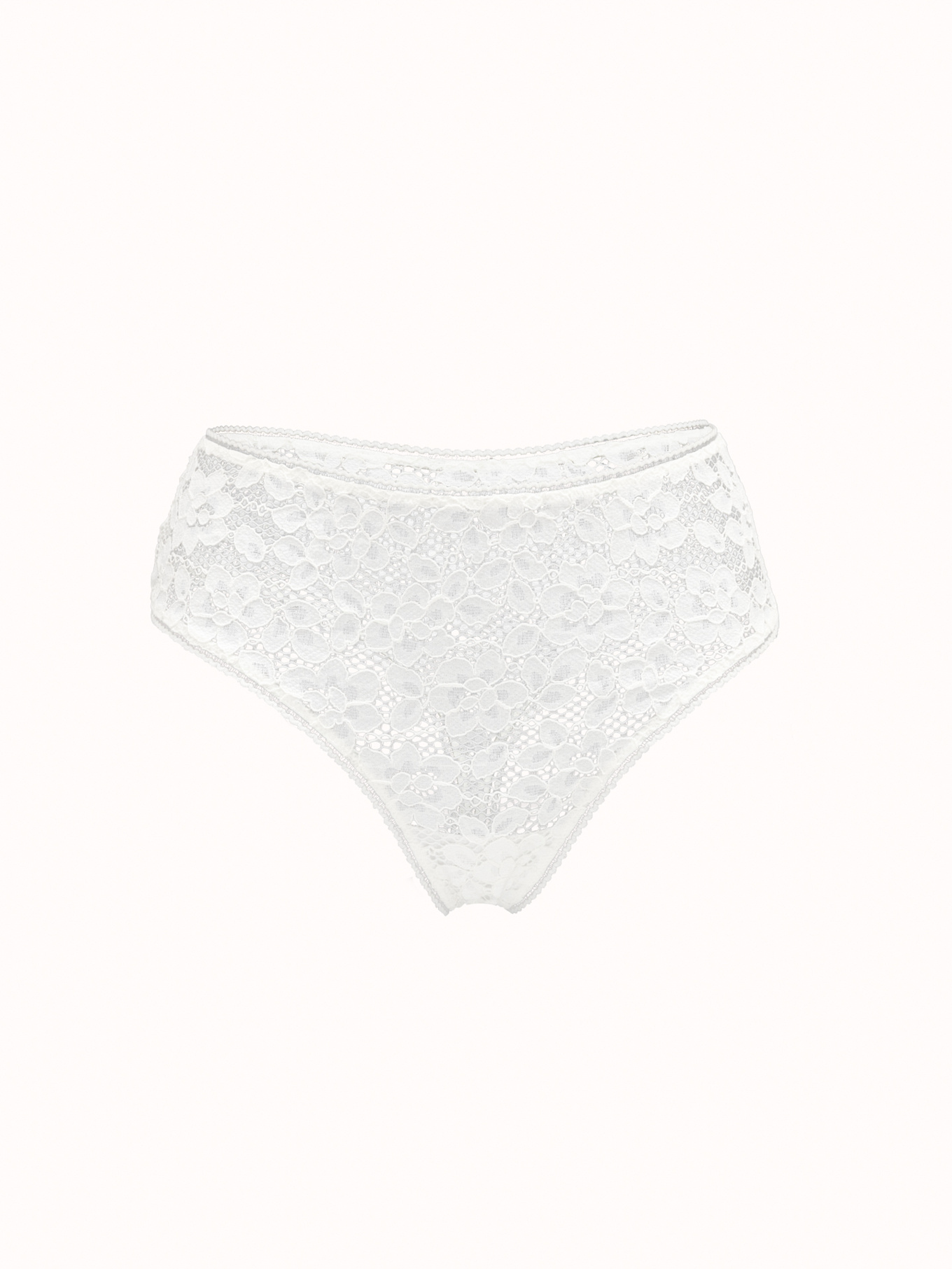 Wolford Lingerie Tanga BOLD LACE PANTY: WEISS