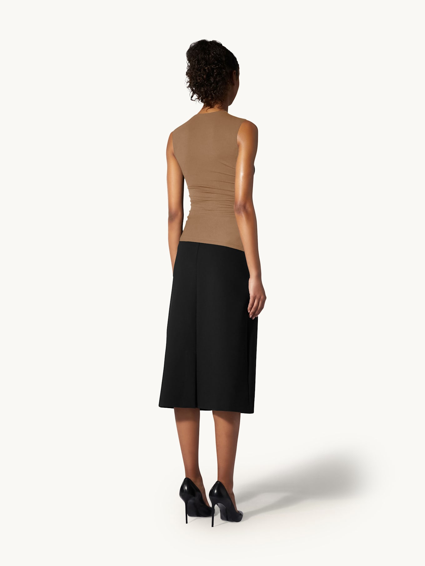 Wolford Top THE CREPE JERSEY, TOP SLEEVELESS: BEIGE