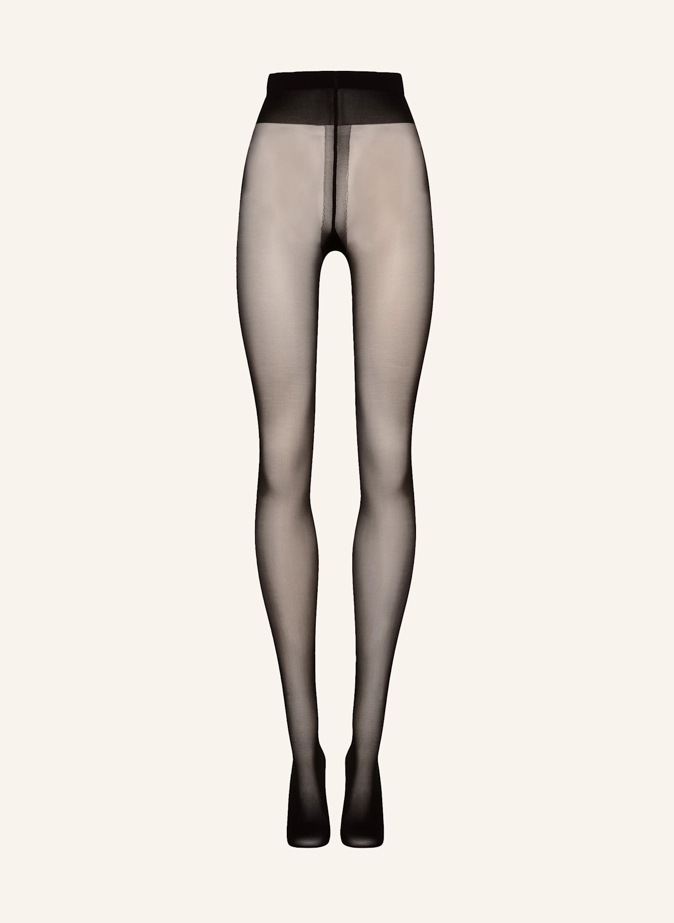 Wolford Strumpfhose INDIVIDUAL 10 BACK SEAM TIGHTS: DUNKELBRAUN