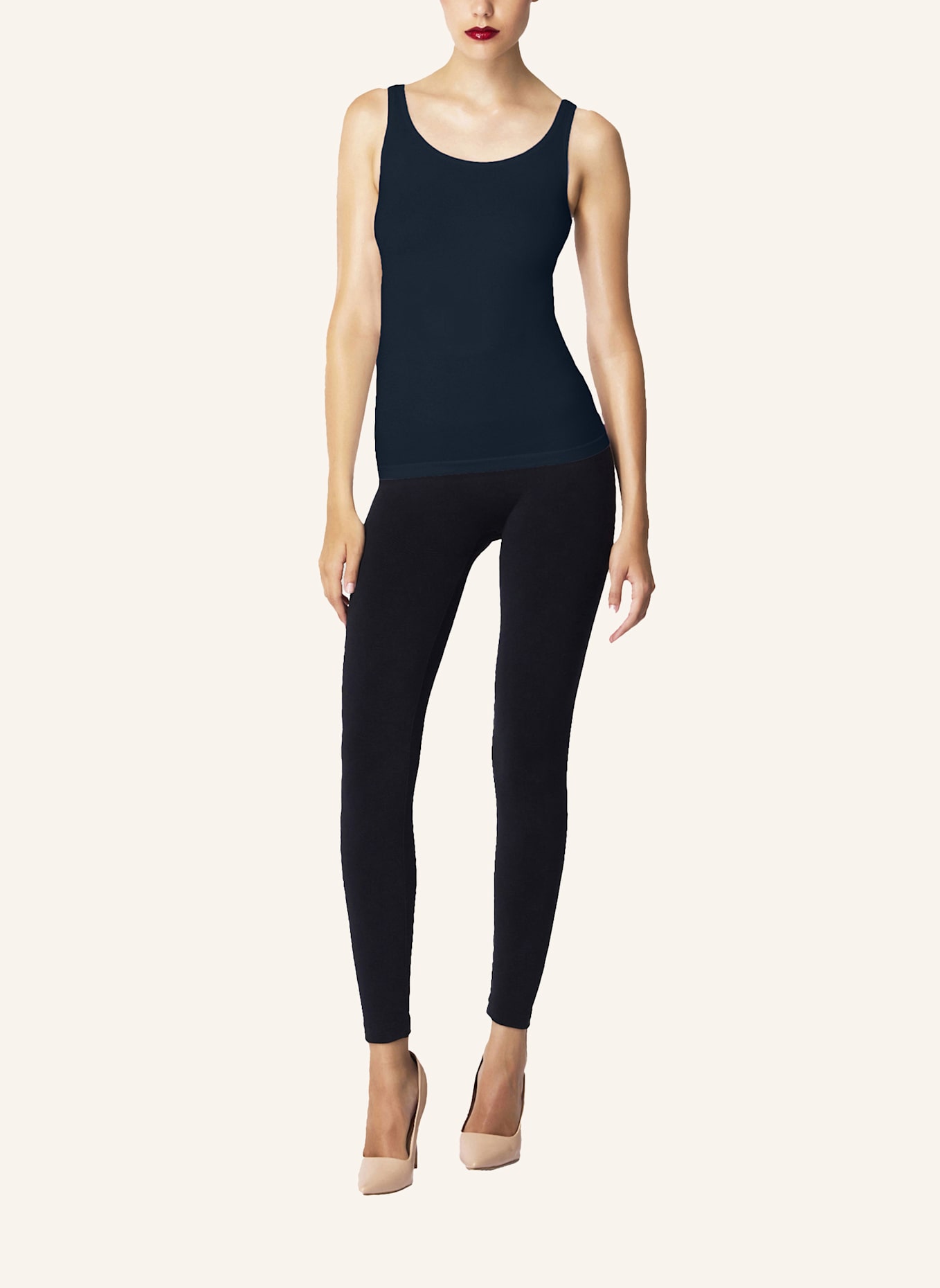 Wolford Top JAMAIKA TOP SLEEVELESS: DUNKELBLAU