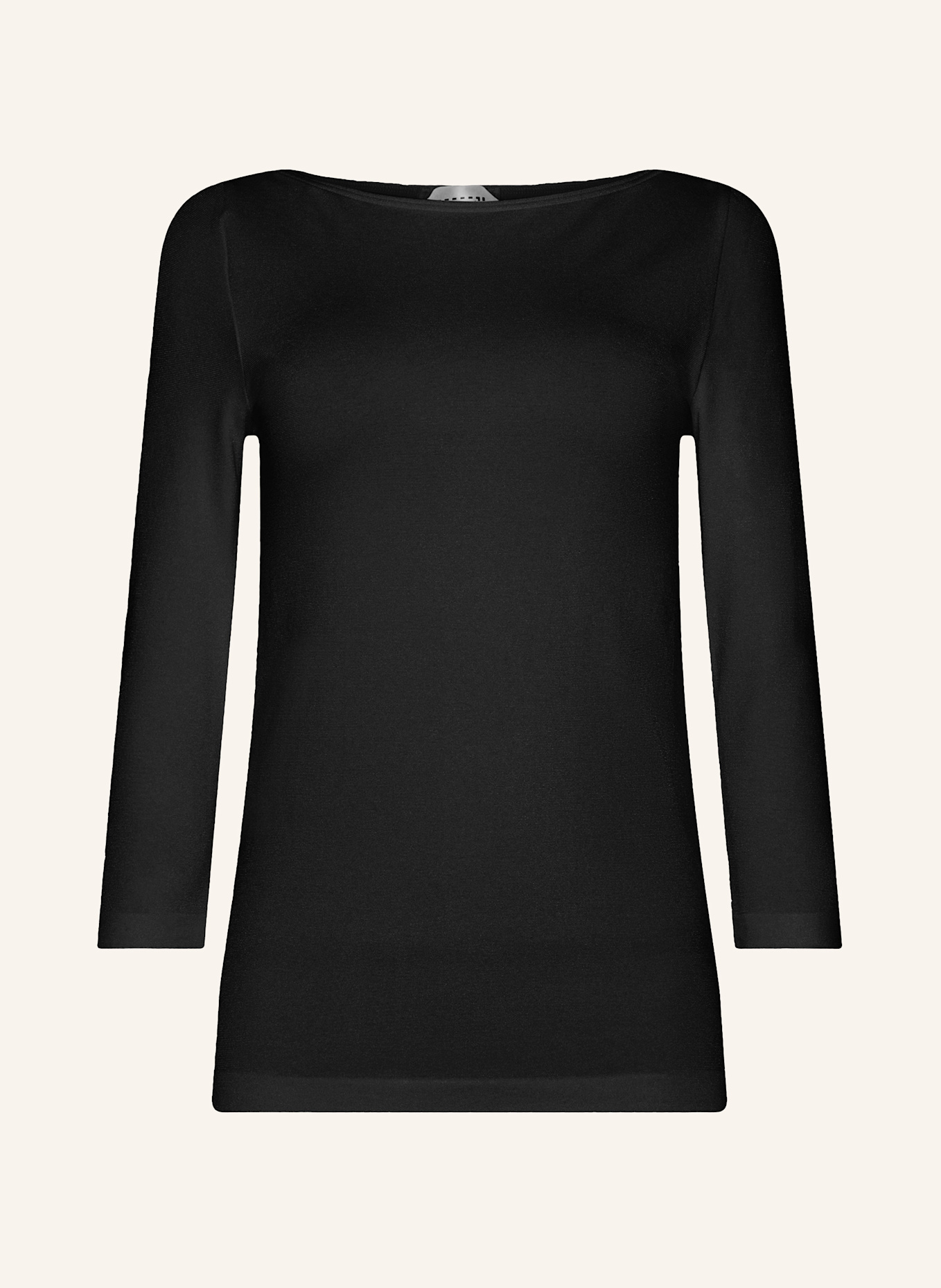 Wolford T Shirt Top CORDOBA TOP LONG SLEEVES: SCHWARZ