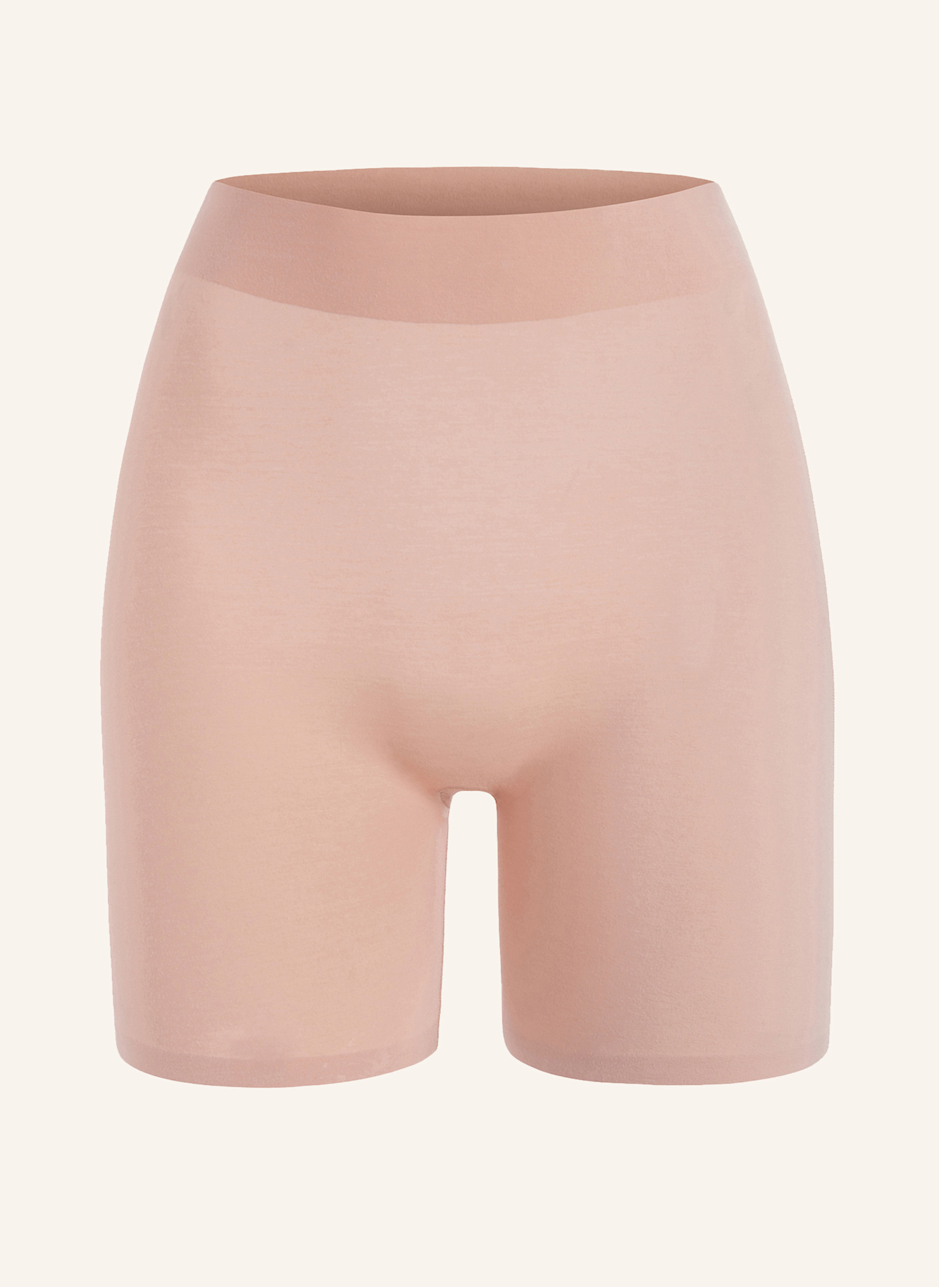 Wolford Wolford Shapping Shorts Cotton Contour Control Shorts: NUDE