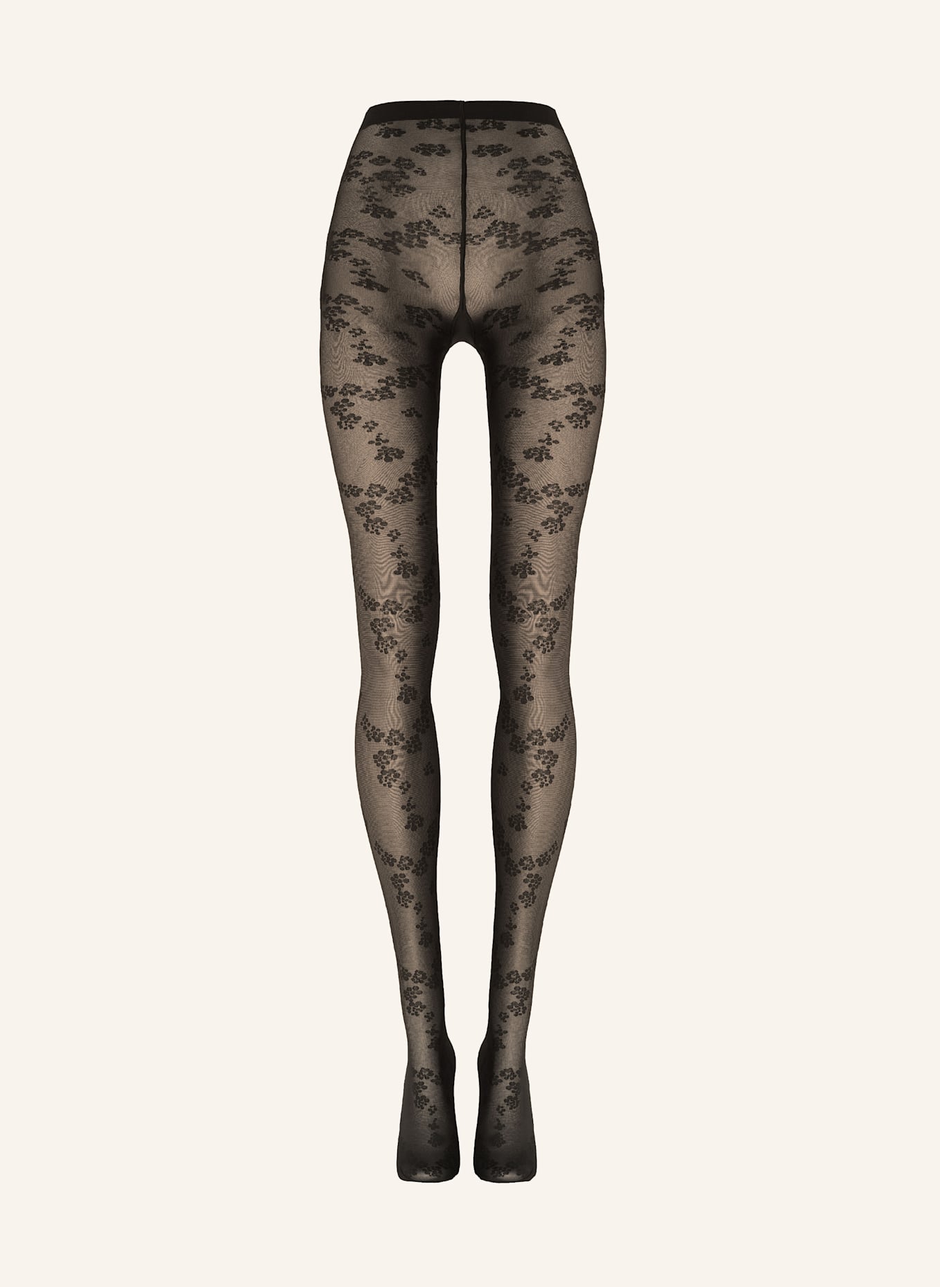 Wolford Strumpfhose FLORET TIGHTS: SCHWARZ