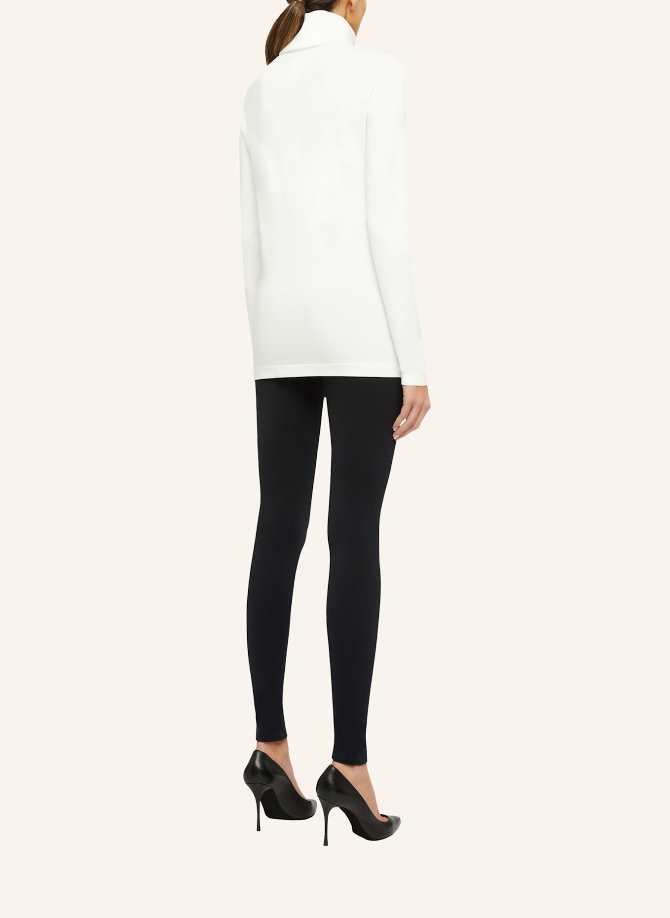Wolford Pullover AURORA TOP LONG SLEEVES: WEISS