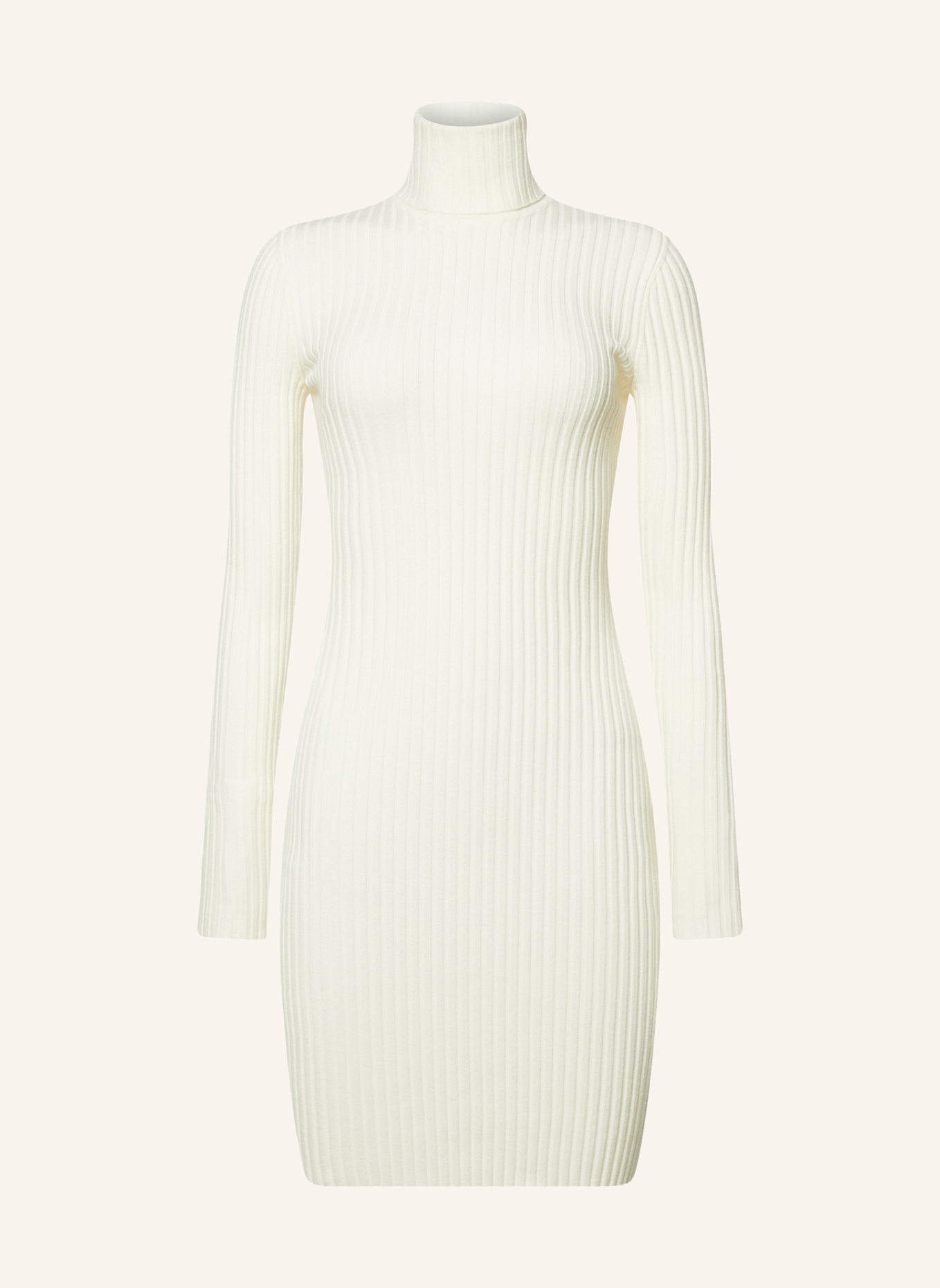 Wolford Kleid MERINO RIB DRESS: ECRU