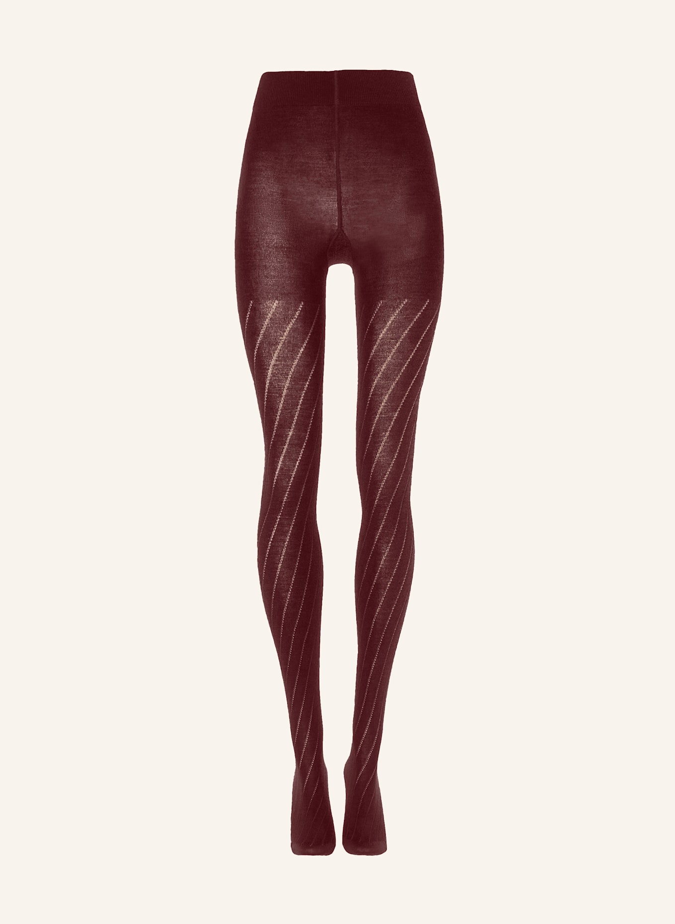 Wolford Strumpfhose MERINO DOT TIGHTS: ROT