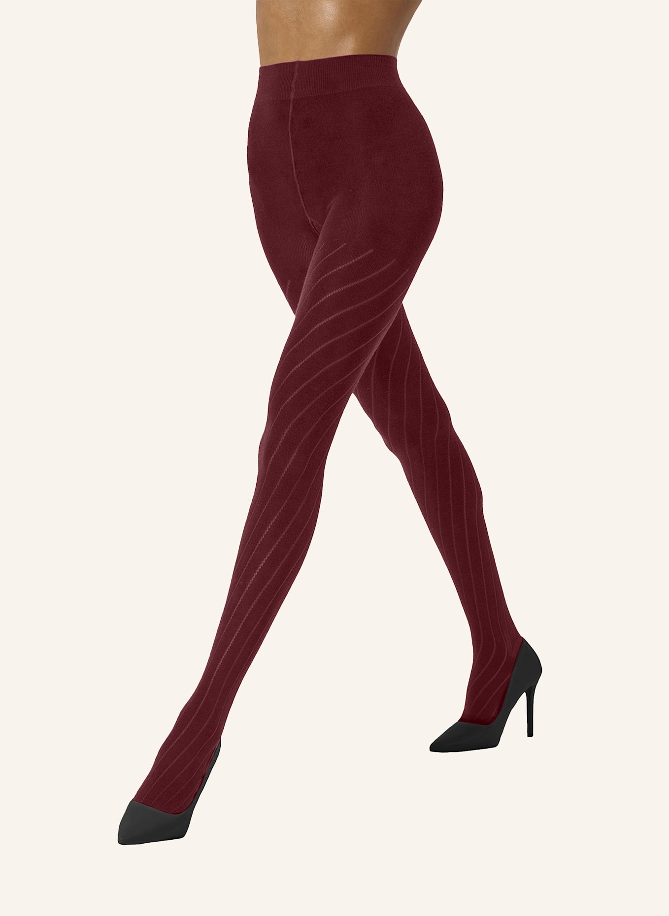 Wolford Strumpfhose MERINO DOT TIGHTS: ROT