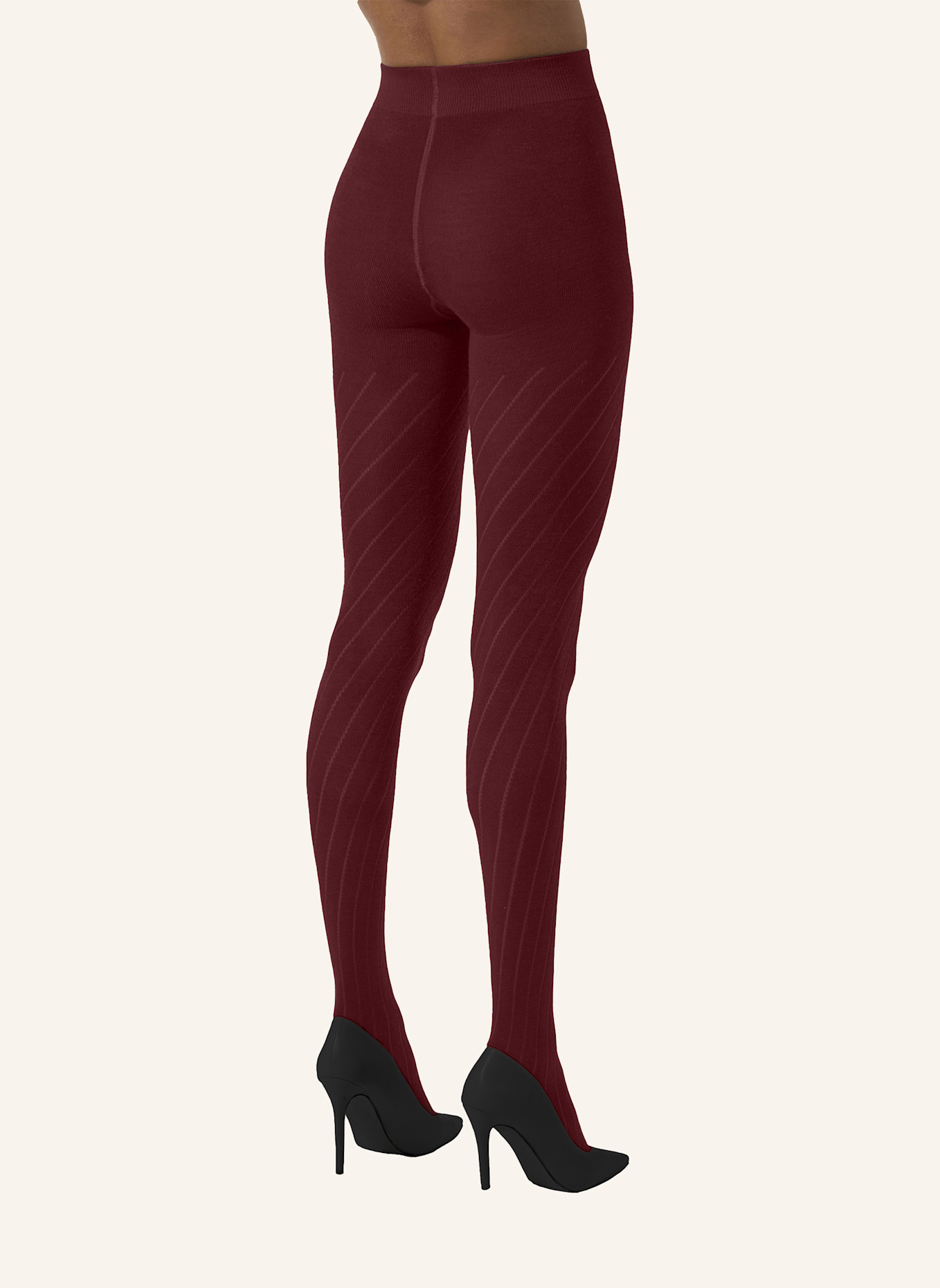 Wolford Strumpfhose MERINO DOT TIGHTS: ROT