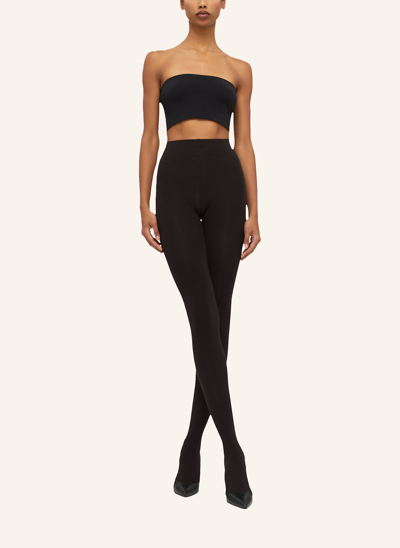 Wolford Strumpfhose VELVET 66 LEG SUPPORT TIGHTS: DUNKELBRAUN