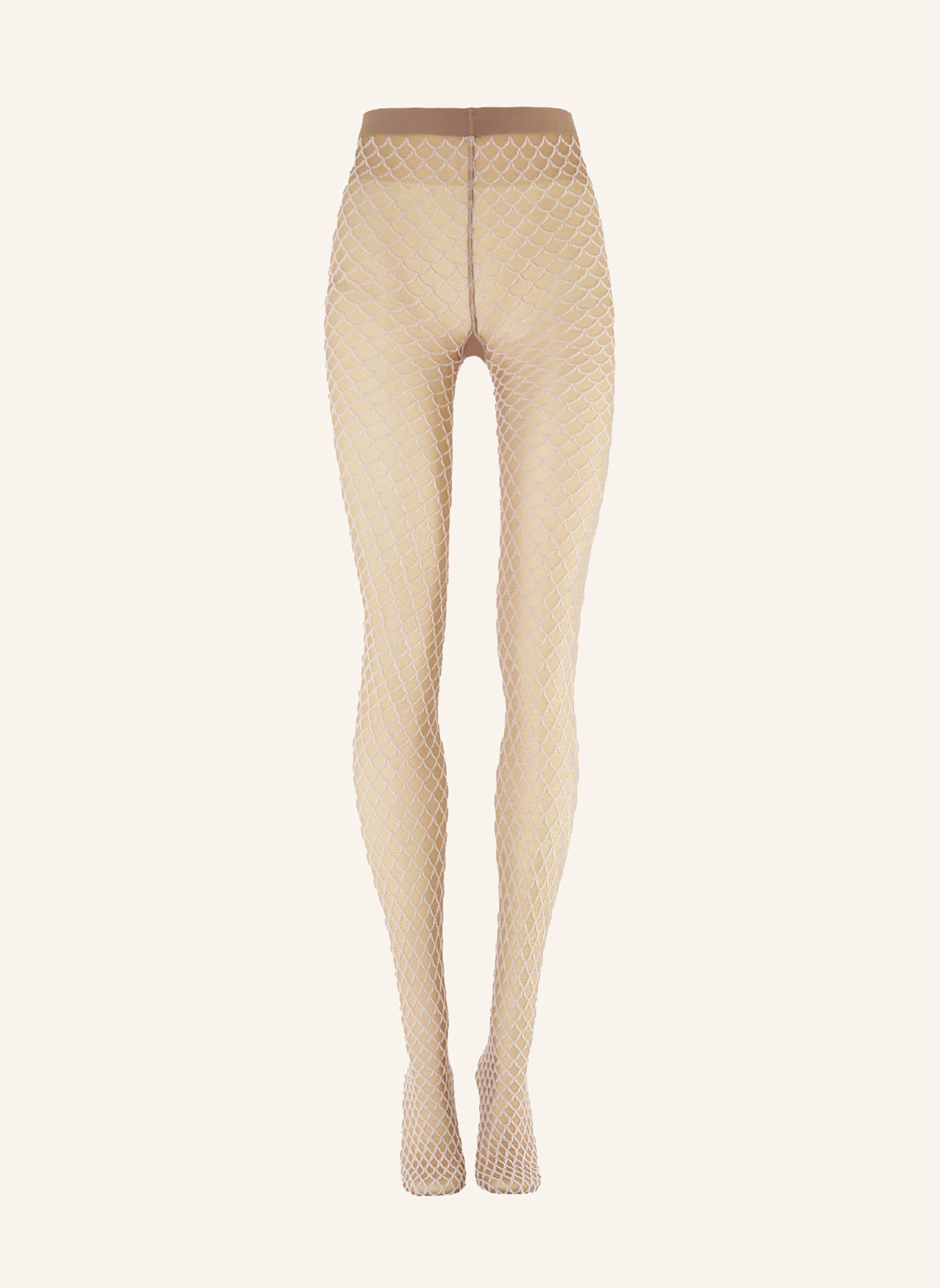 Wolford Strumpfhose VELVET NET ILLUSION TIGHTS: NUDE