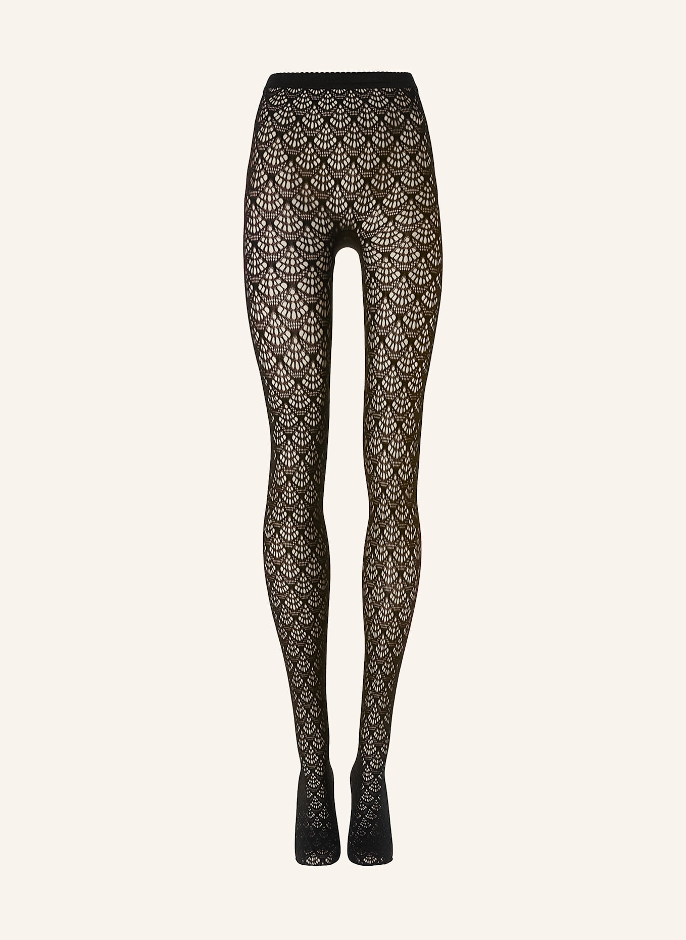 Wolford Strumpfhose MERMAID NET TIGHTS: SCHWARZ