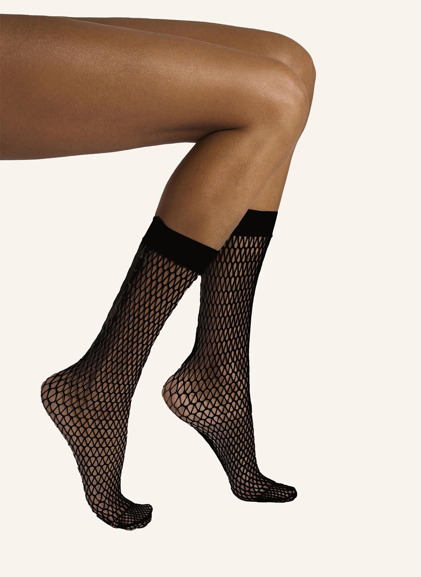 Wolford Socken NET SOCKS: SCHWARZ
