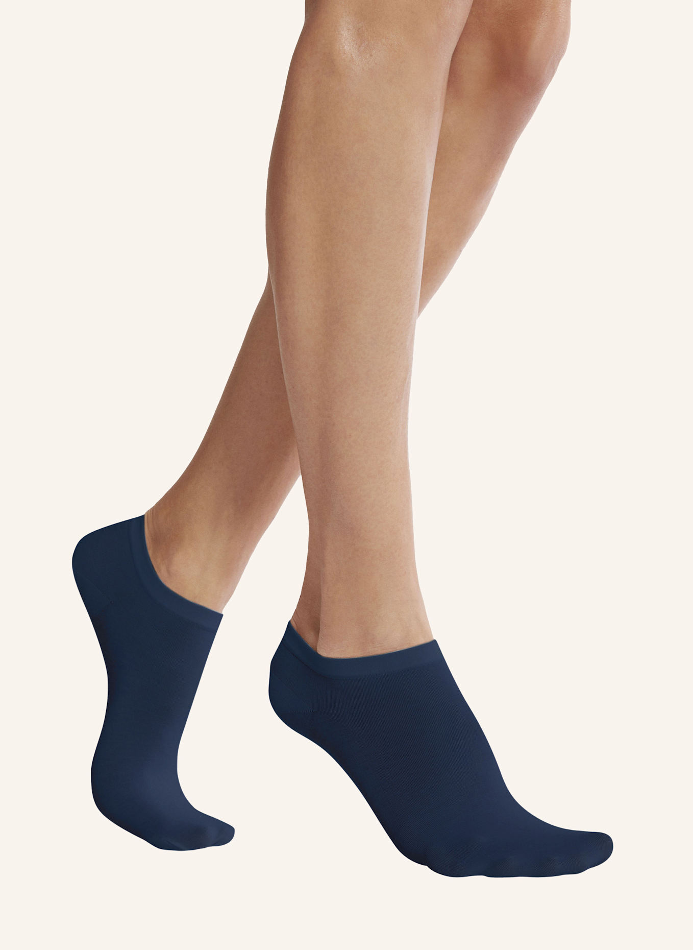 Wolford Socken SNEAKER COTTON SOCKS: DUNKELBLAU