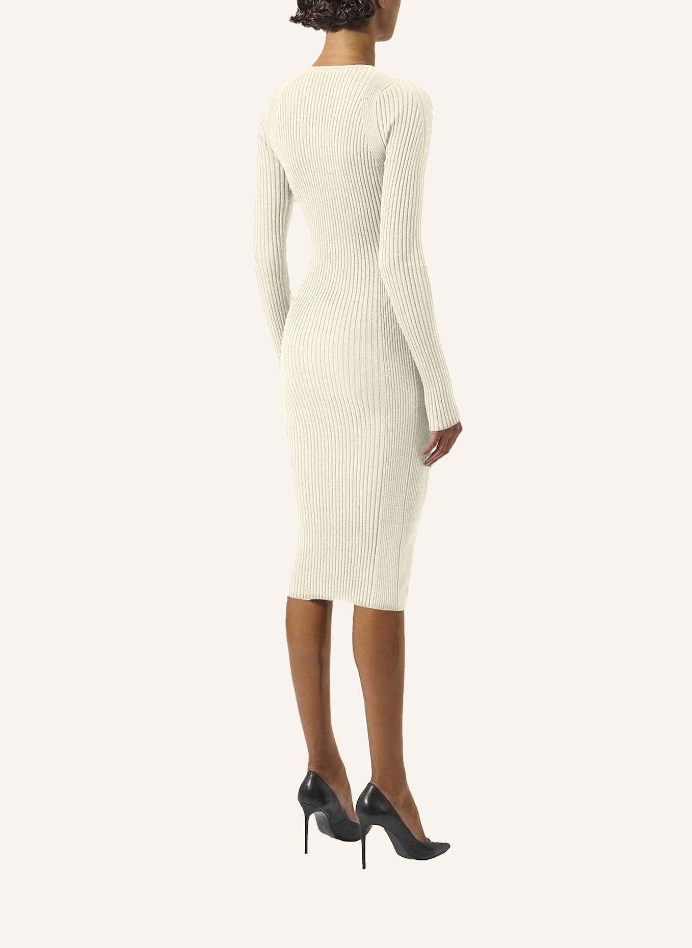 Wolford Kleid FINE MERINO RIB DRESS: BRAUN