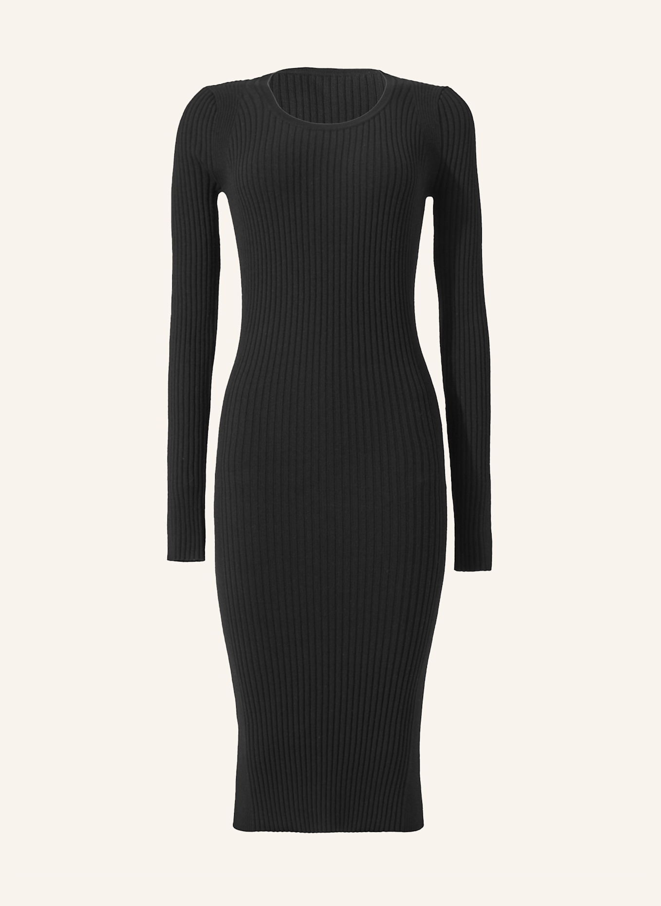 Wolford Kleid FINE MERINO RIB DRESS: SCHWARZ
