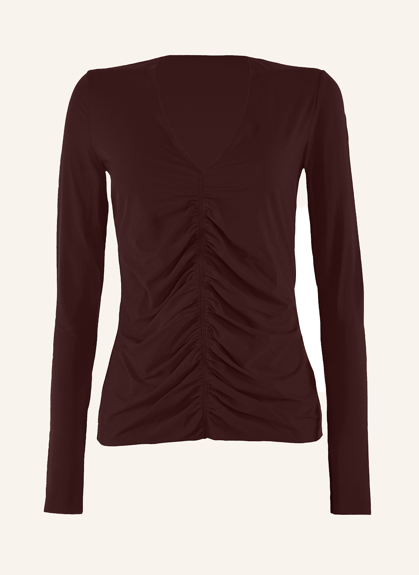 Wolford Longsleeve PURE: BRAUN