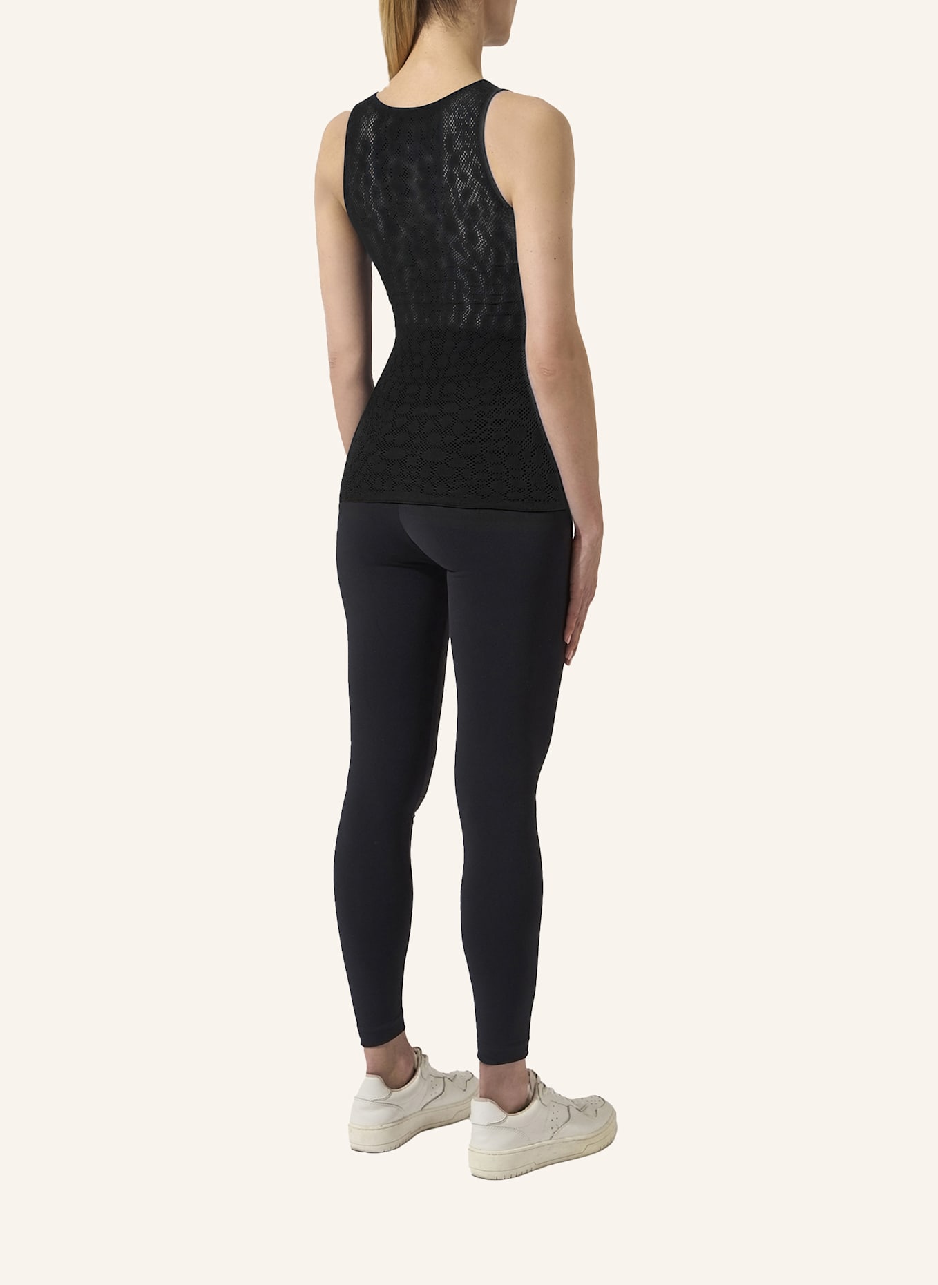 Wolford Top REPTILE NET TOP SLEEVELESS: SCHWARZ