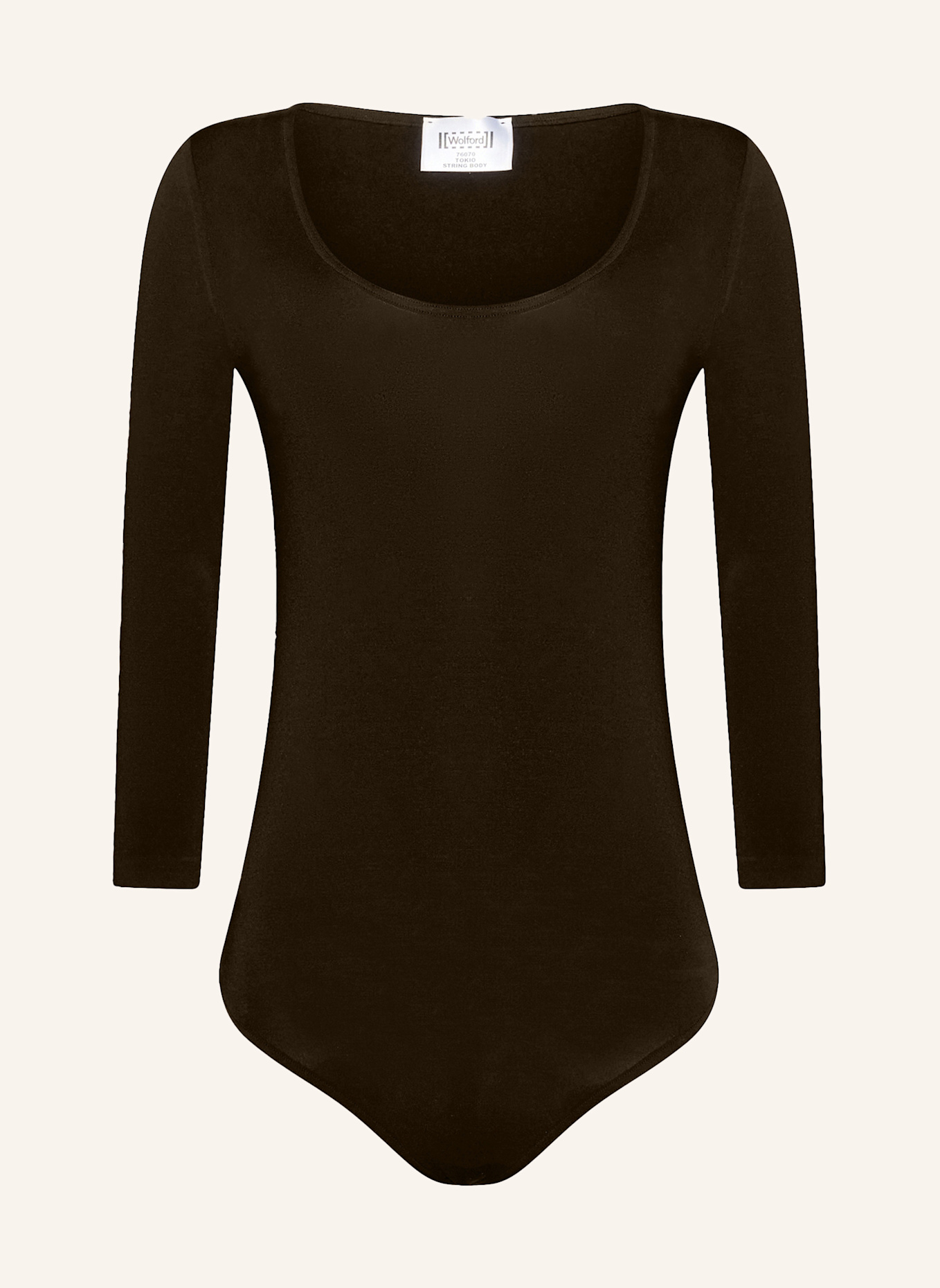 Wolford Body TOKIO STRING BODY: DUNKELBRAUN