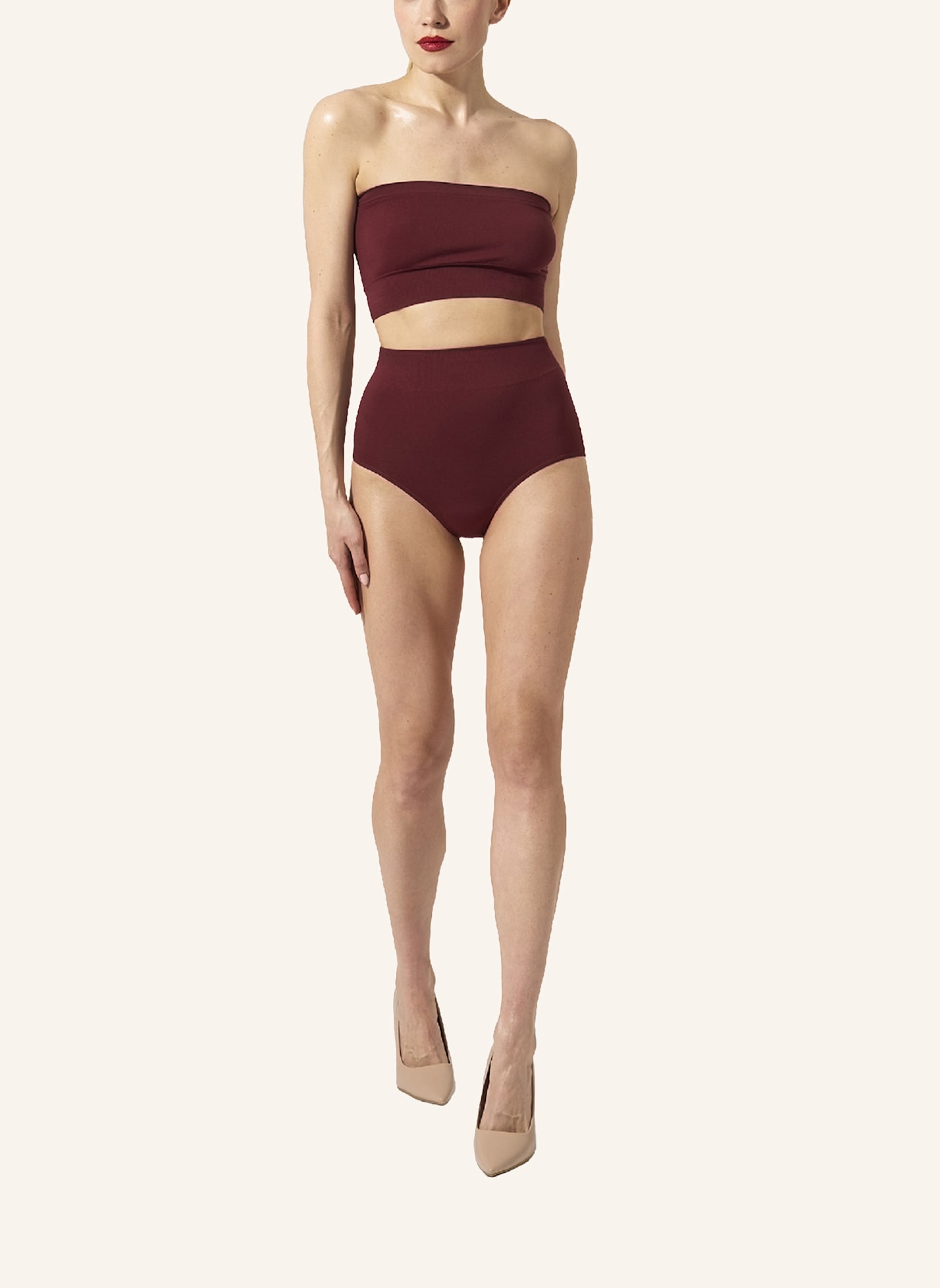 Wolford Hose SEAMLESS SHORTS: ROT